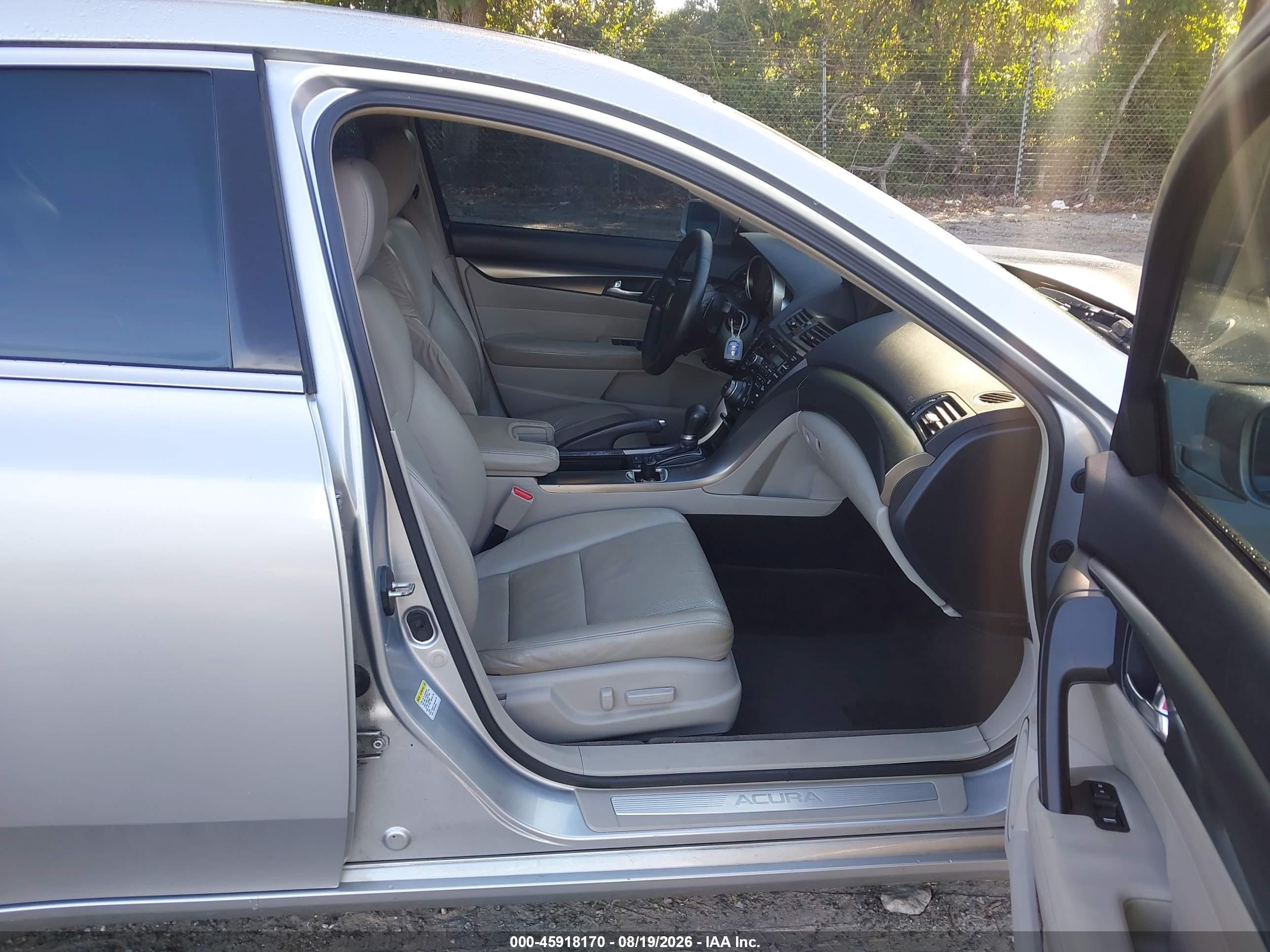 2012 Acura Tl VIN 19UUA8F52CA029256 IAAI salvage auction — Front End, Salvage (Georgia), sold $1,000 on 2026-09-12 (photo 5)