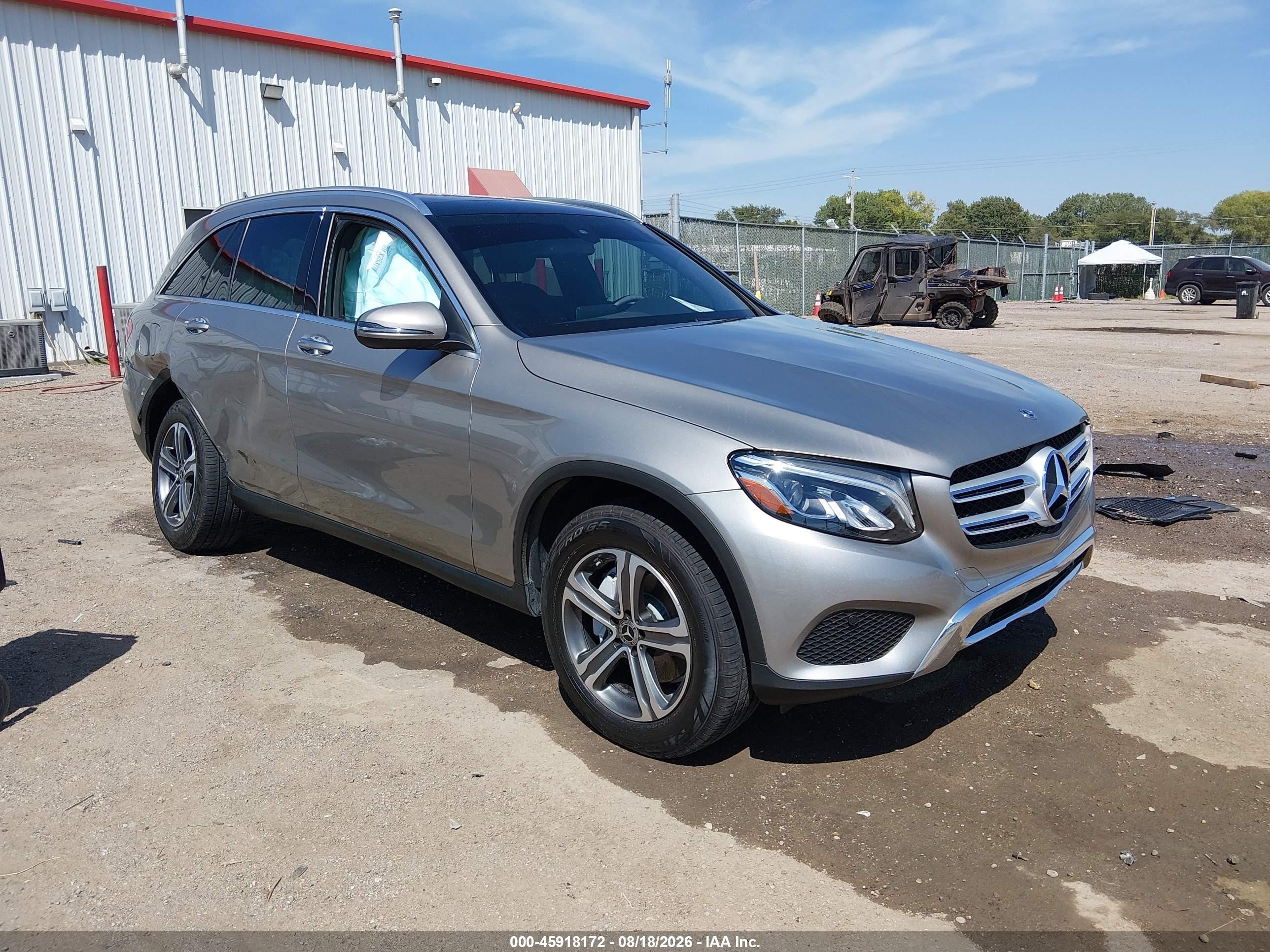 2019 Mercedes-Benz GLC-Class VIN WDC0G4KB8KV137351 — IAAI salvage auction photo