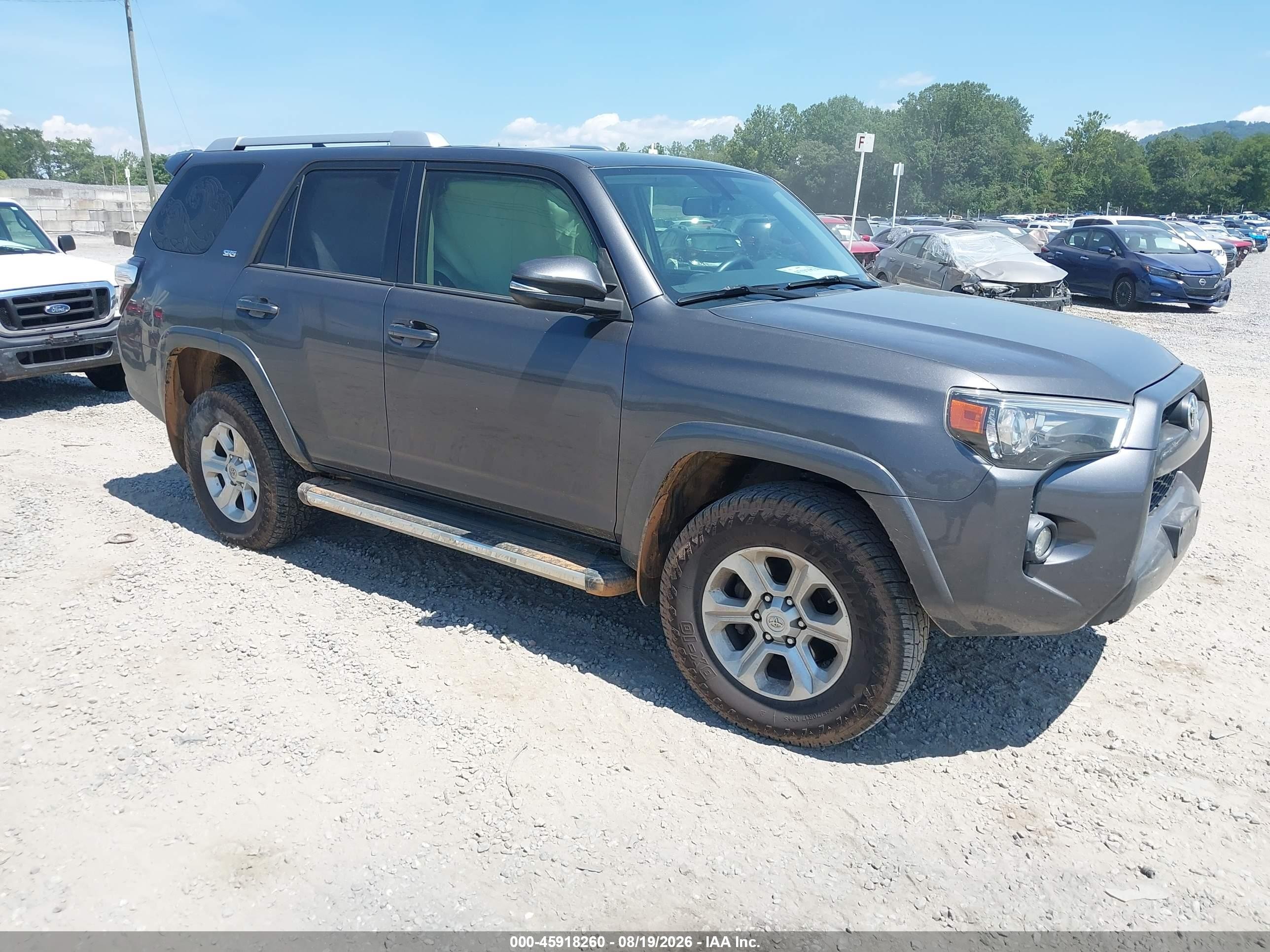 2018 Toyota 4Runner VIN JTEBU5JR8J5575938 — IAAI salvage auction photo