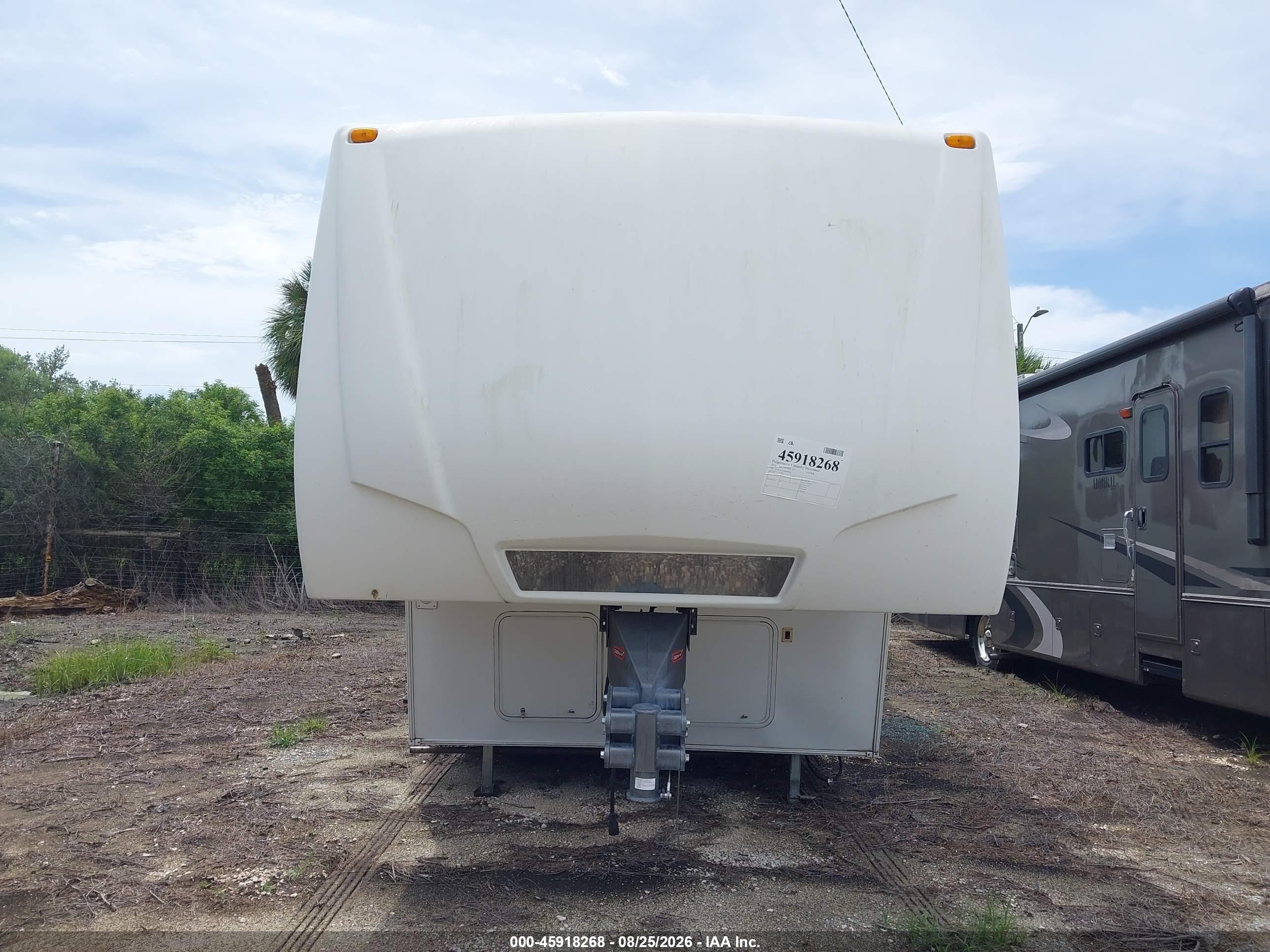 2010 Keystone Rv Other VIN 4YDF38121AR800090 IAAI salvage auction — Top/Roof, Rebuildable (Florida), sold $1,850 on 2026-09-30 (photo 6)