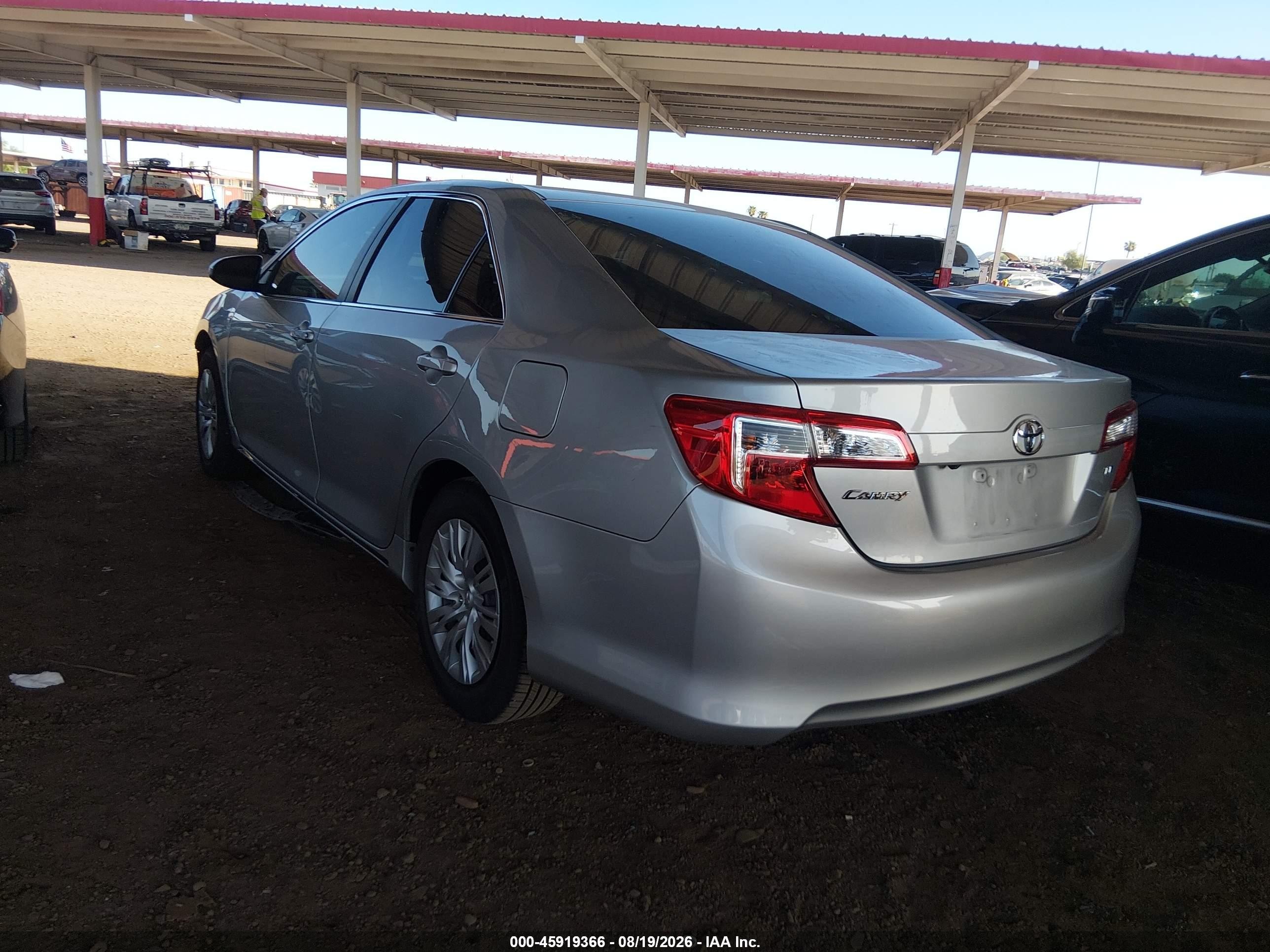 2014 Toyota Camry VIN 4T4BF1FK4ER424028 IAAI salvage auction — Front End, Salvage (Arizona), sold $1,450 on 2026-09-06 (photo 3)