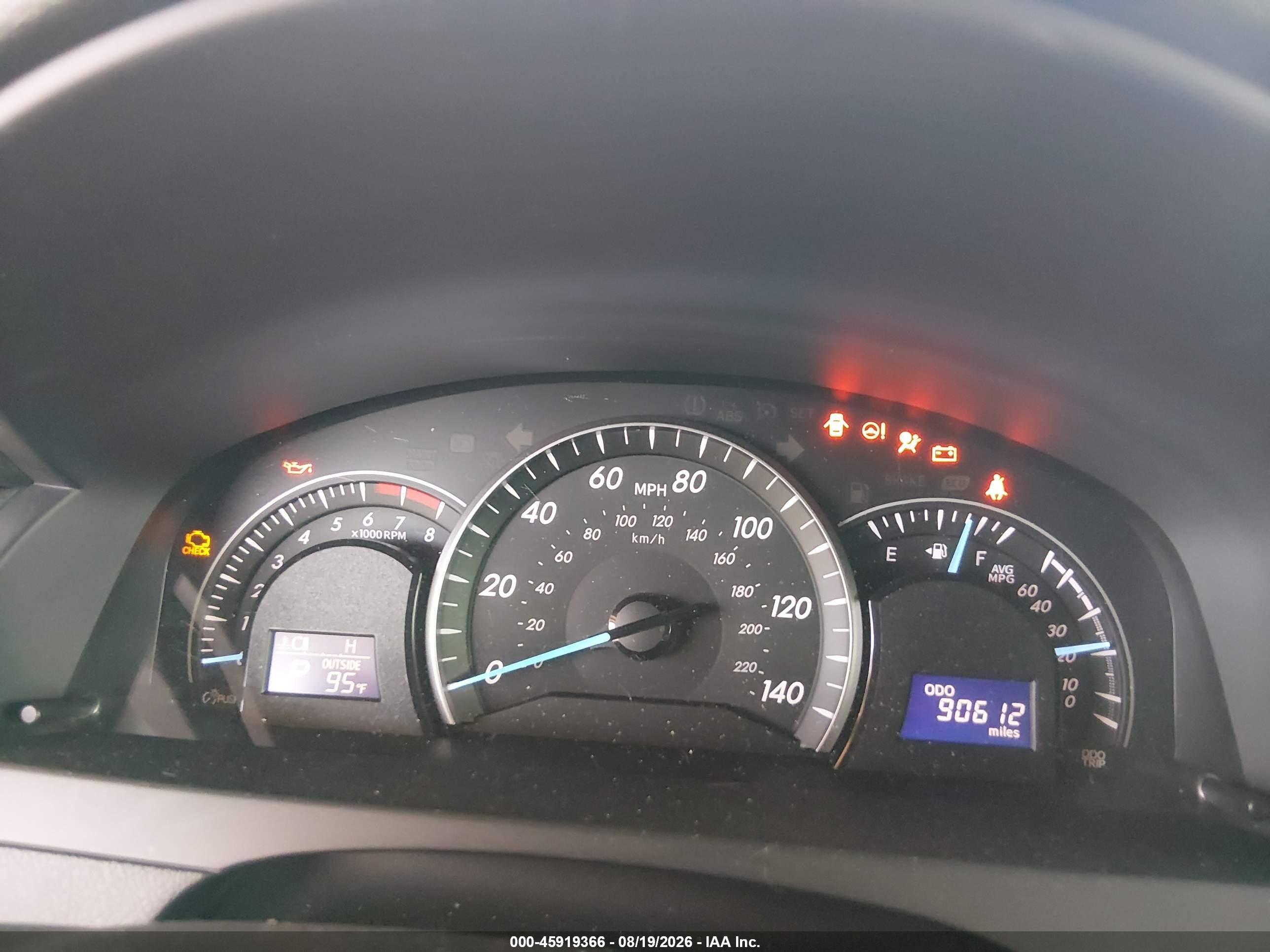 2014 Toyota Camry VIN 4T4BF1FK4ER424028 IAAI salvage auction — Front End, Salvage (Arizona), sold $1,450 on 2026-09-06 (photo 7)