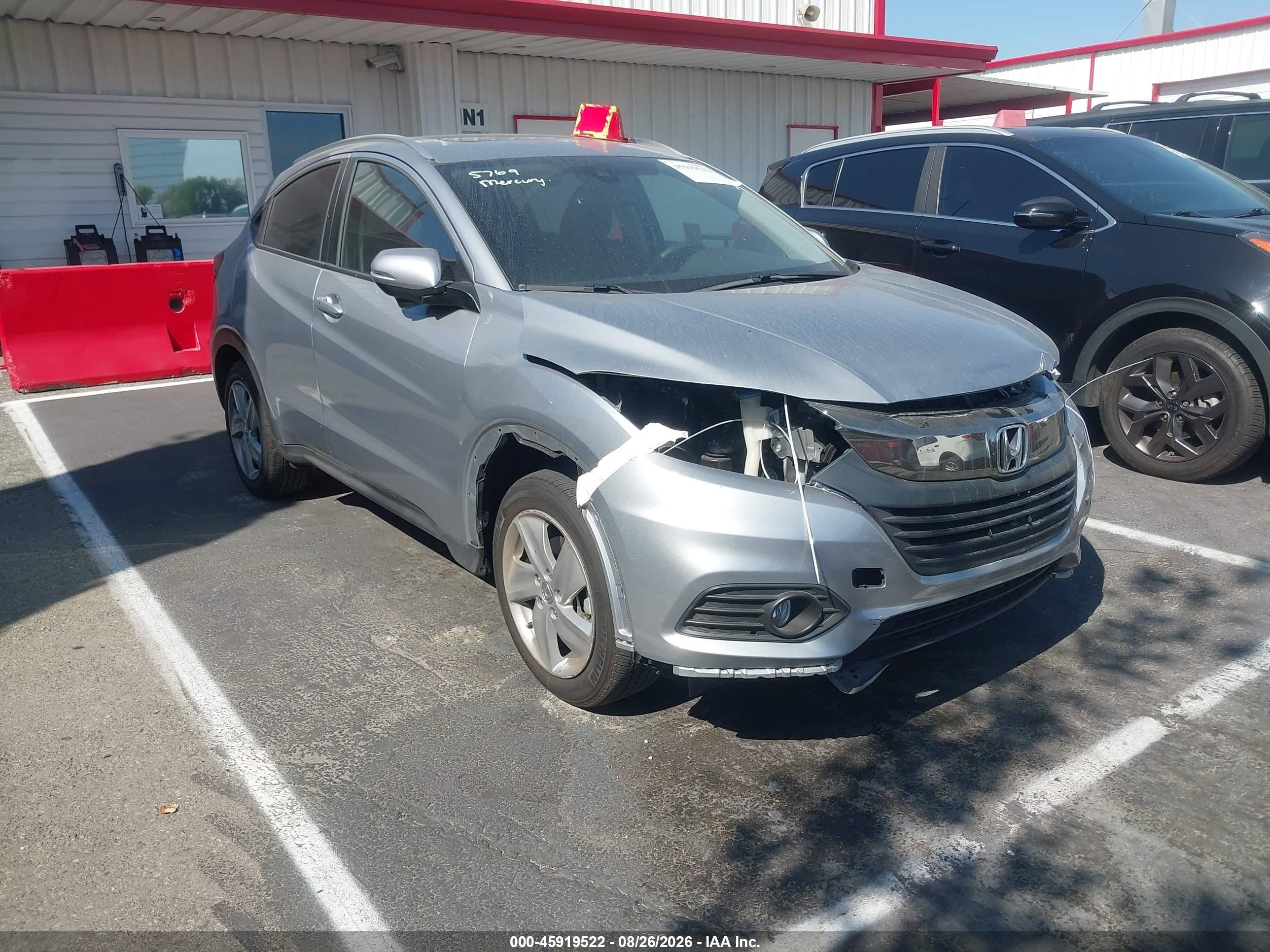 2019 Honda HR-V VIN 3CZRU5H74KM712810 — IAAI salvage auction photo