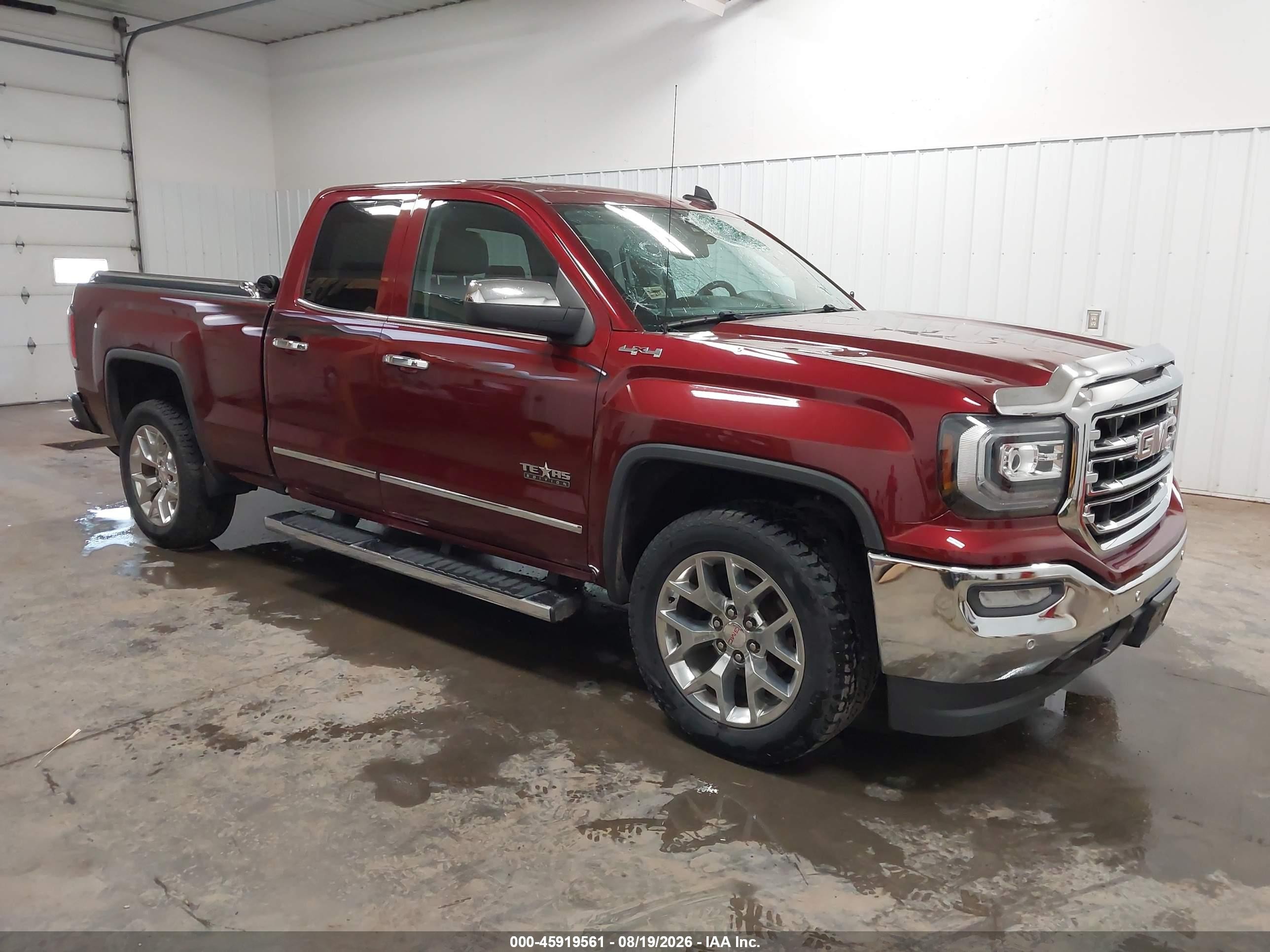 2016 GMC Sierra 1500 VIN 1GTV2NEC4GZ253814 — IAAI salvage auction photo