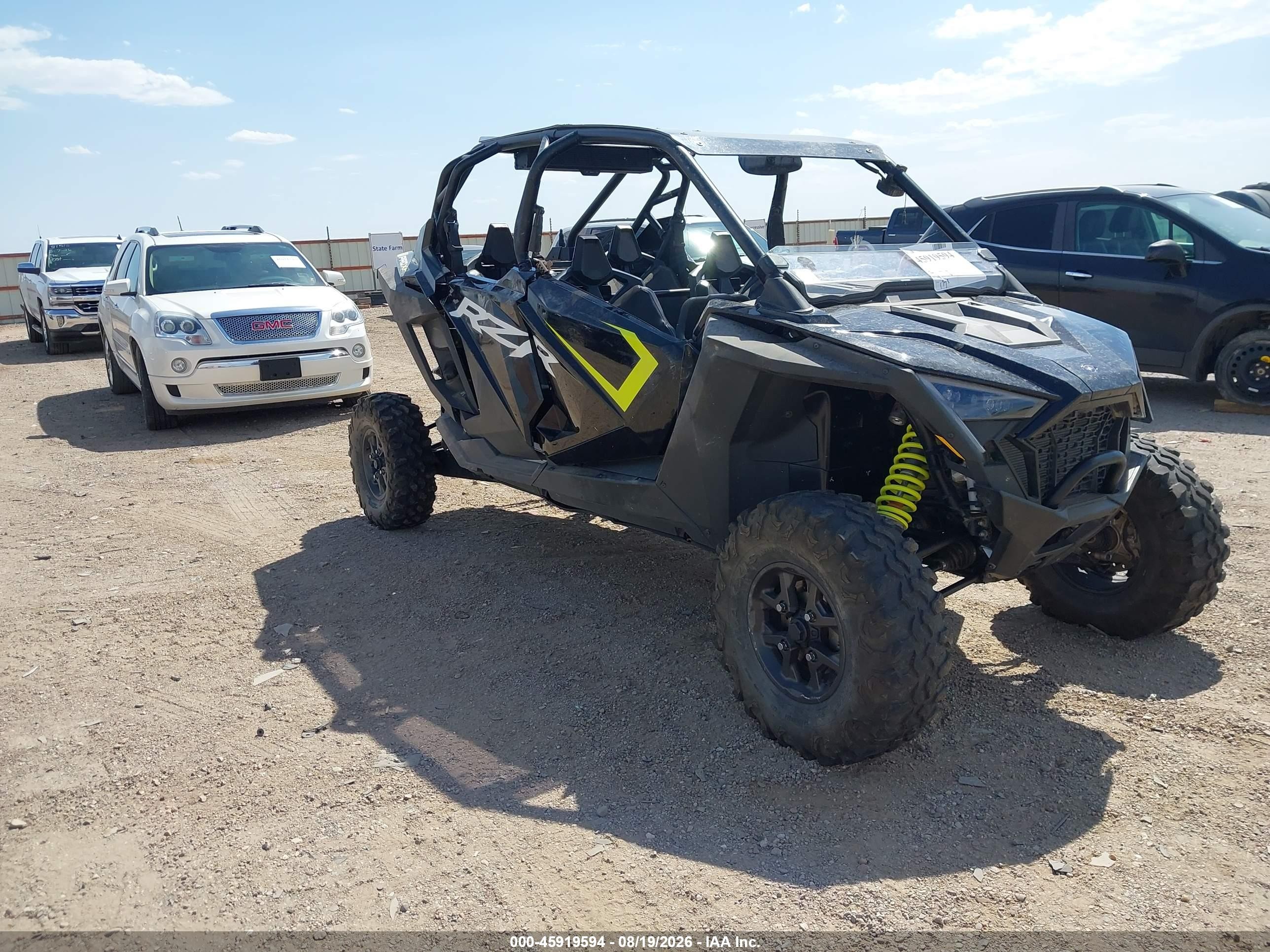 2020 Polaris Rzr Pro Xp VIN 3NSR4E92XLG169485 — IAAI salvage auction photo