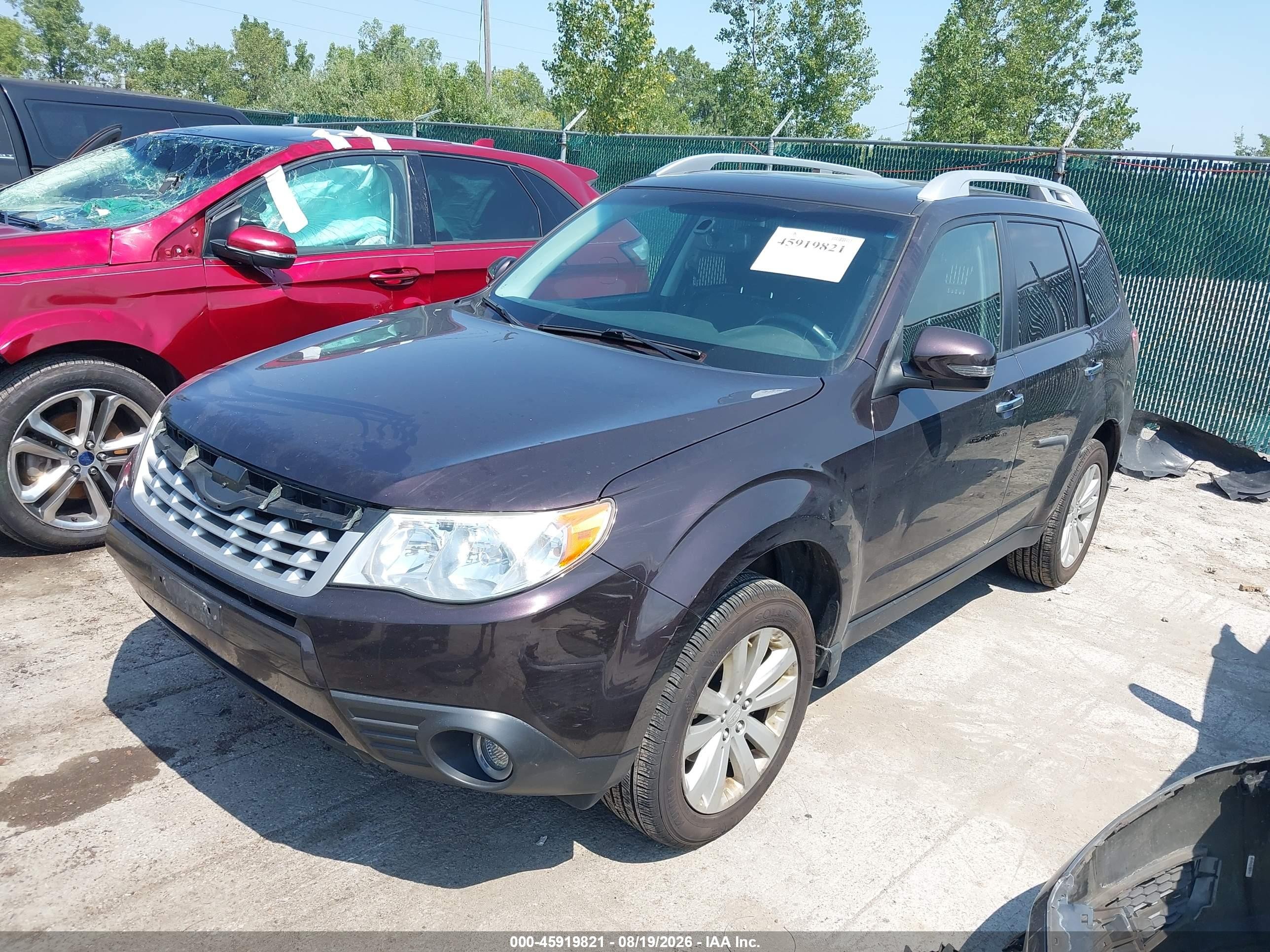 2013 Subaru Forester VIN JF2SHAHC5DH403499 IAAI salvage auction — Normal Wear, Original (Ohio), sold $450 on 2026-09-08 (photo 2)