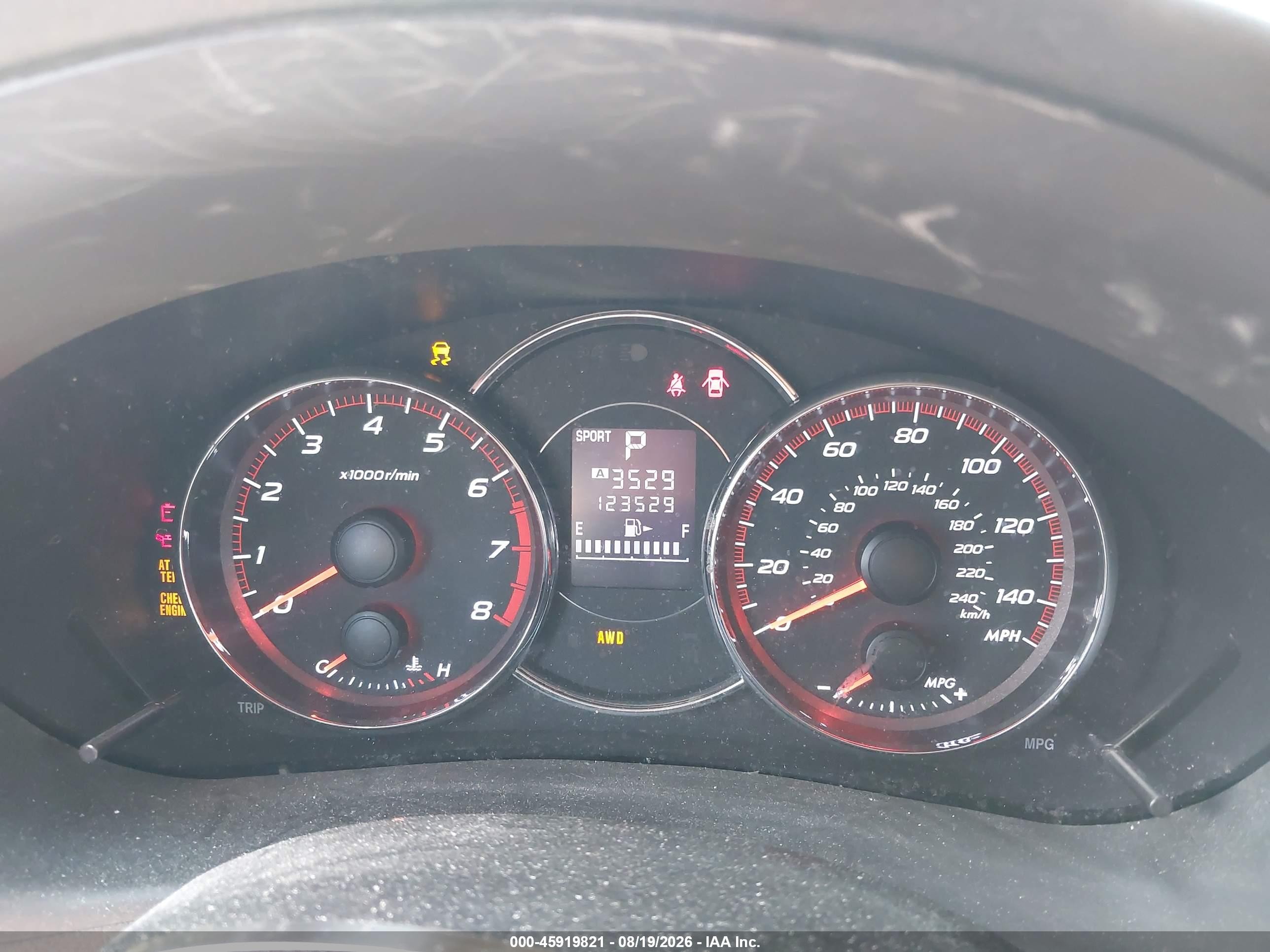 2013 Subaru Forester VIN JF2SHAHC5DH403499 IAAI salvage auction — Normal Wear, Original (Ohio), sold $450 on 2026-09-08 (photo 7)