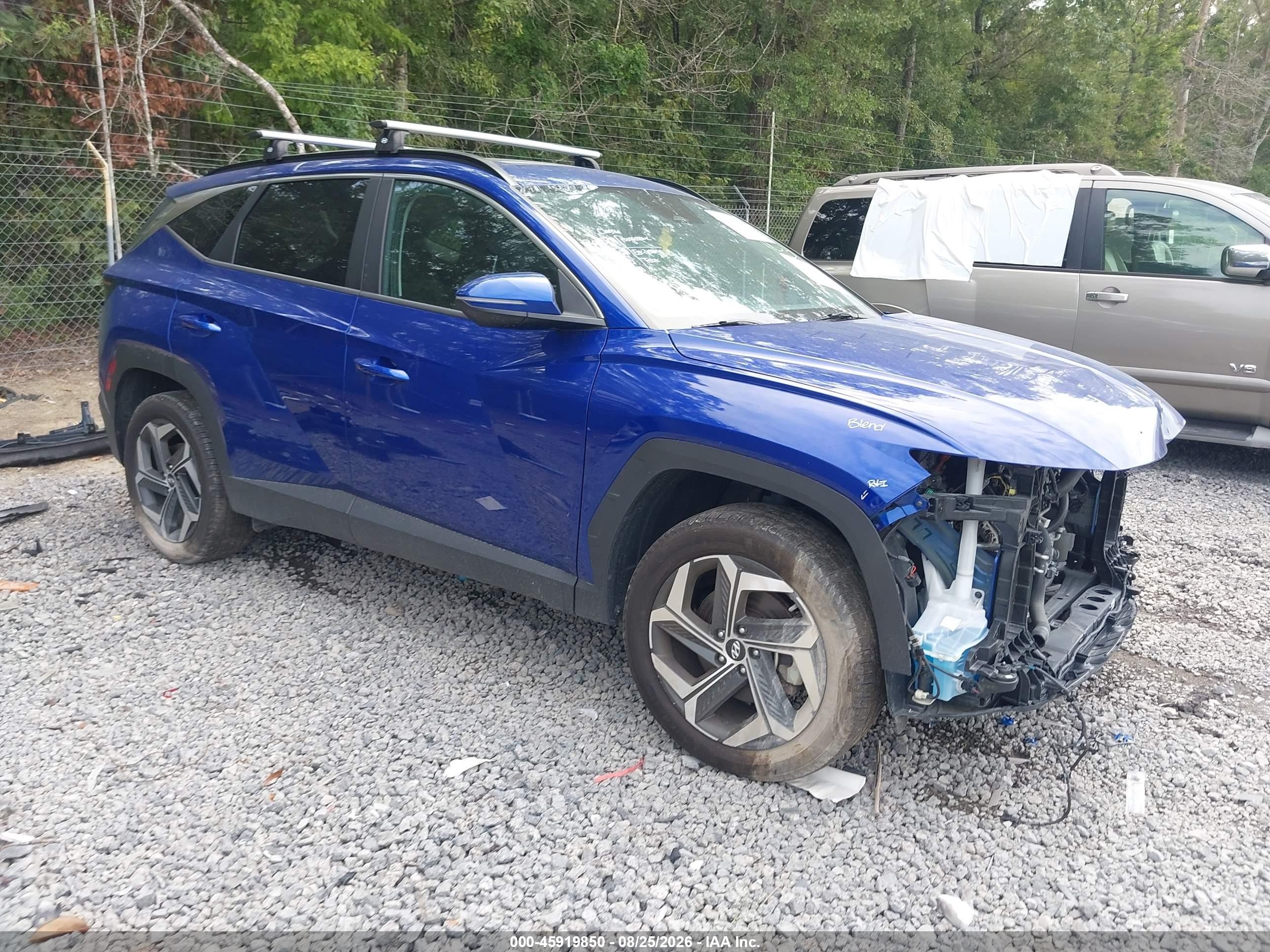 2022 Hyundai Tucson VIN 5NMJFCAE2NH131694 — IAAI salvage auction photo
