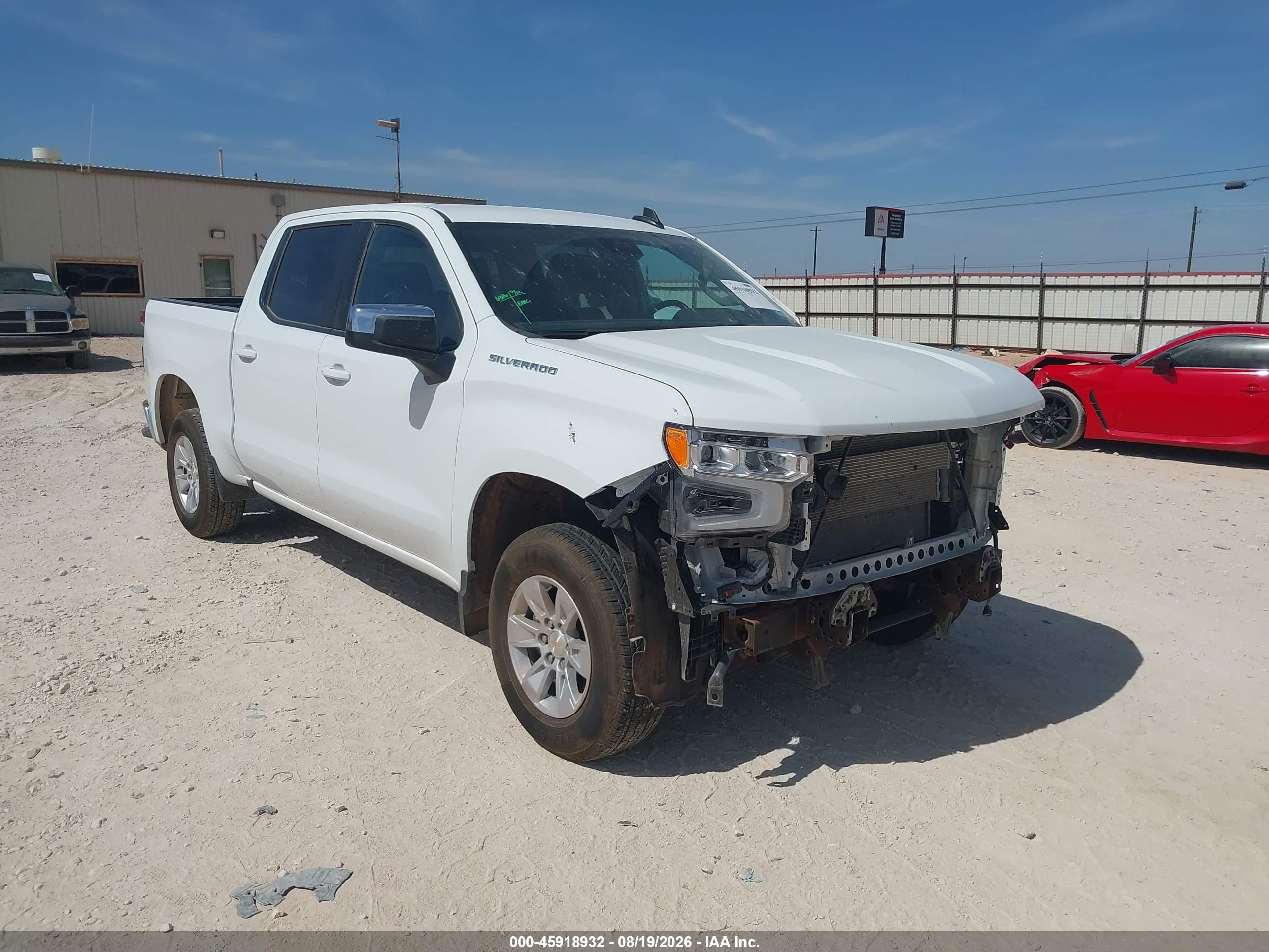 2026 Chevrolet Silverado 1500 VIN 3GCPACED6TG208876 — IAAI salvage auction photo