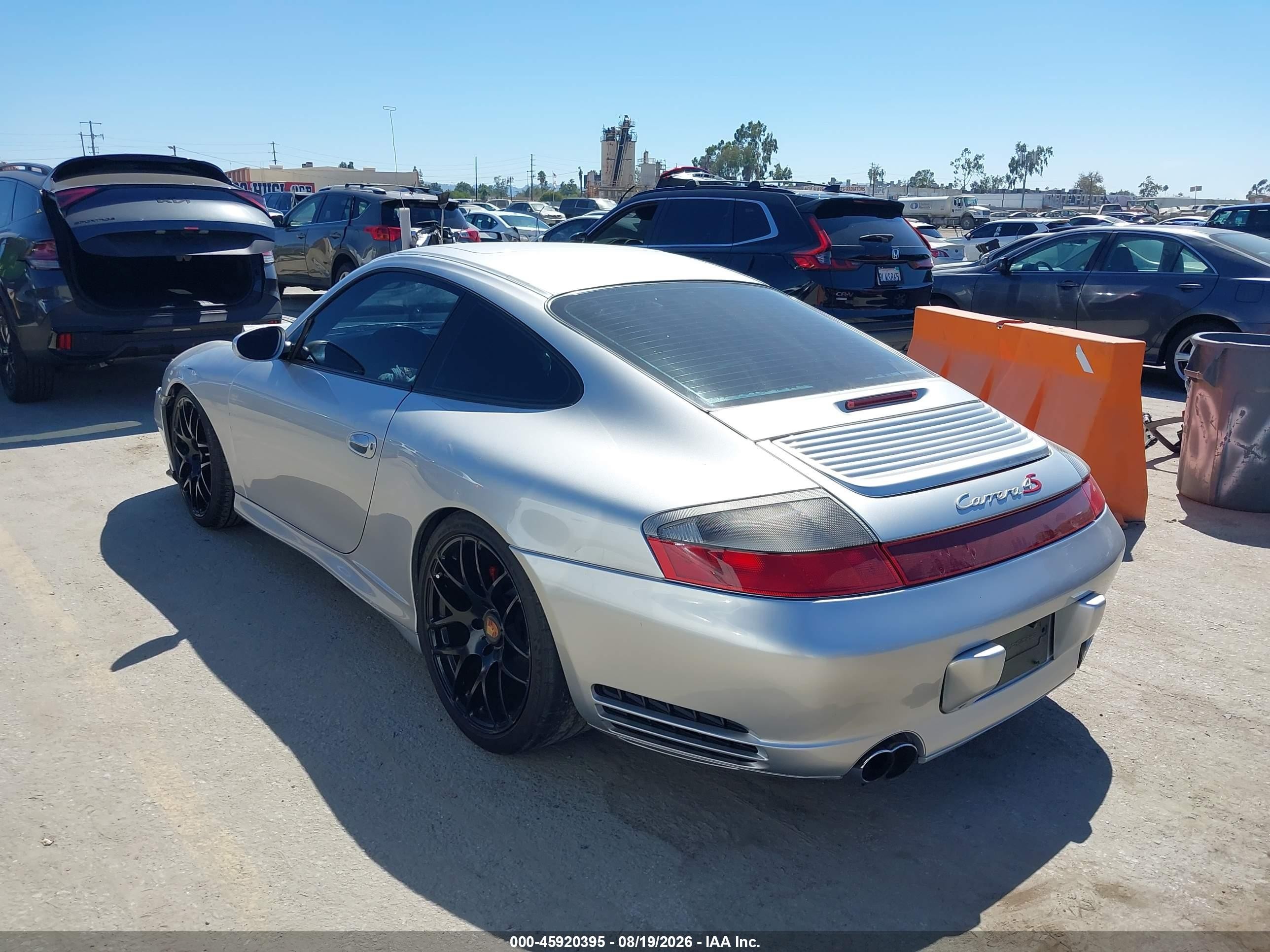 2004 Porsche 911 VIN WP0AA29934S622343 IAAI salvage auction — Unknown, Salvage (California), sold $7,500 on 2026-09-12 (photo 3)