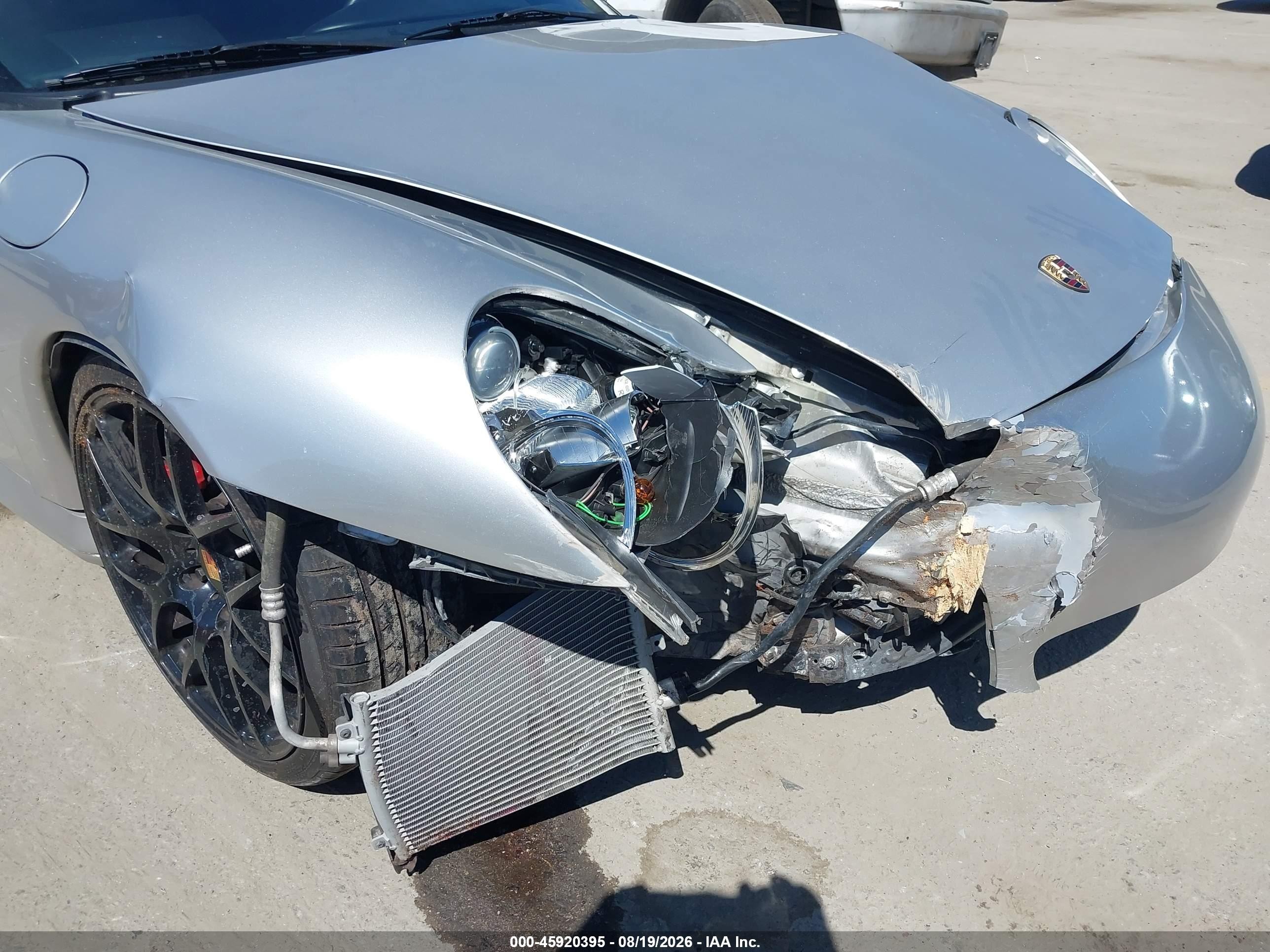 2004 Porsche 911 VIN WP0AA29934S622343 IAAI salvage auction — Unknown, Salvage (California), sold $7,500 on 2026-09-12 (photo 6)