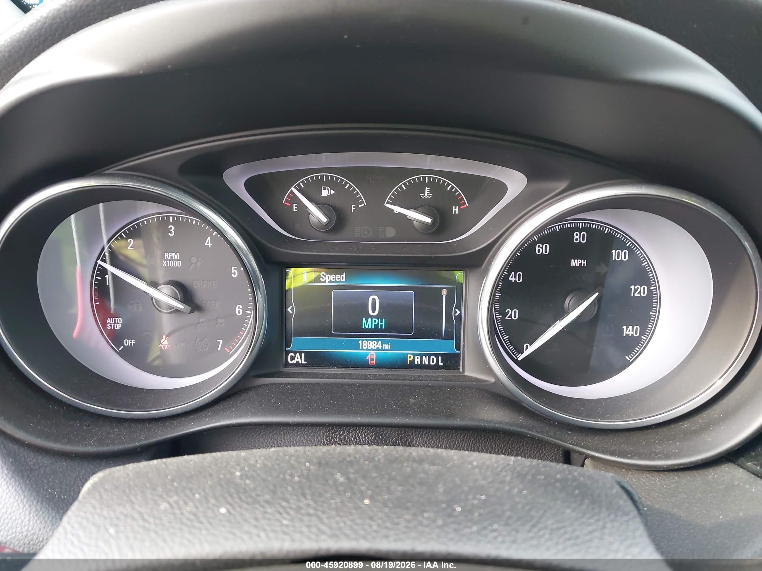 2019 Buick Envision VIN LRBFX2SA6KD026796 IAAI salvage auction — Rear End, Salvage (Nebraska), sold $4,150 on 2026-09-21 (photo 7)