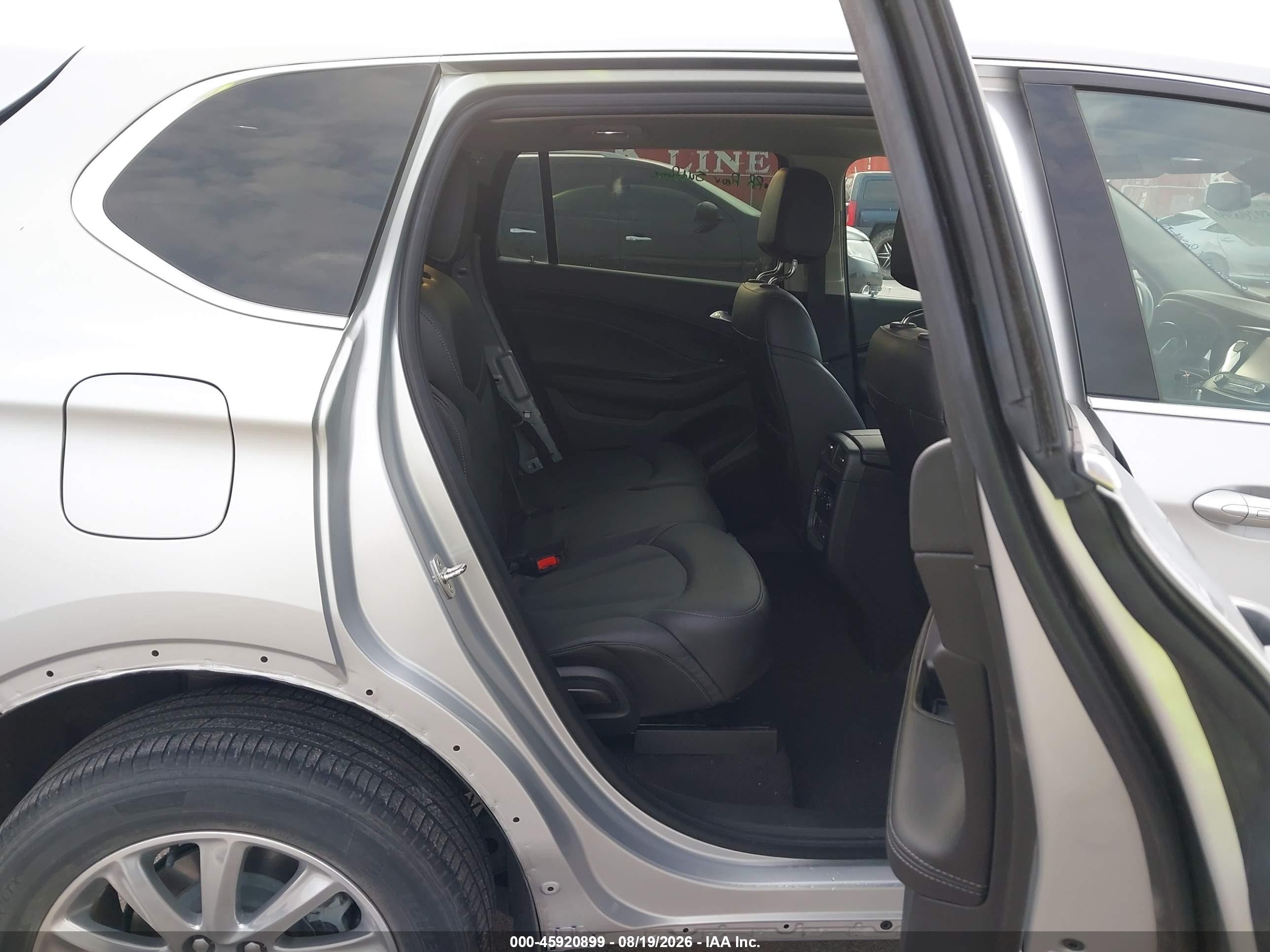 2019 Buick Envision VIN LRBFX2SA6KD026796 IAAI salvage auction — Rear End, Salvage (Nebraska), sold $4,150 on 2026-09-21 (photo 8)