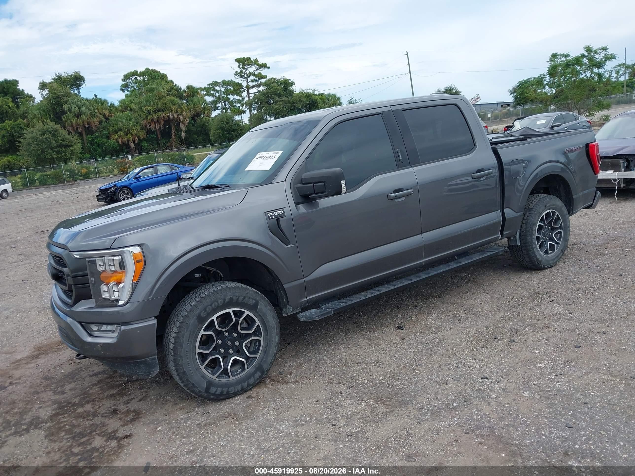 2022 Ford F-150 VIN 1FTEW1EP7NFA85312 IAAI salvage auction — Rear End, Rebuildable (Florida), sold $12,200 on 2026-09-04 (photo 2)
