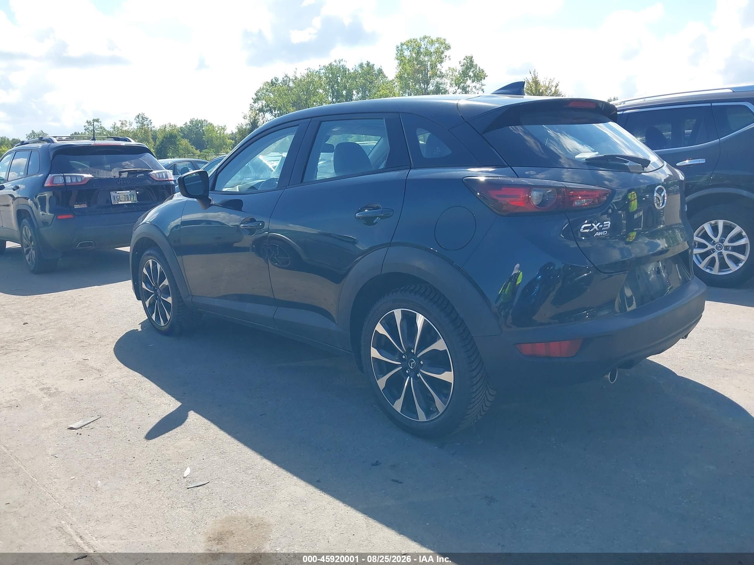 2019 Mazda Cx-3 VIN JM1DKFC71K0441890 IAAI salvage auction — Front End, Salvage (Ohio), sold $4,150 on 2026-09-08 (photo 3)