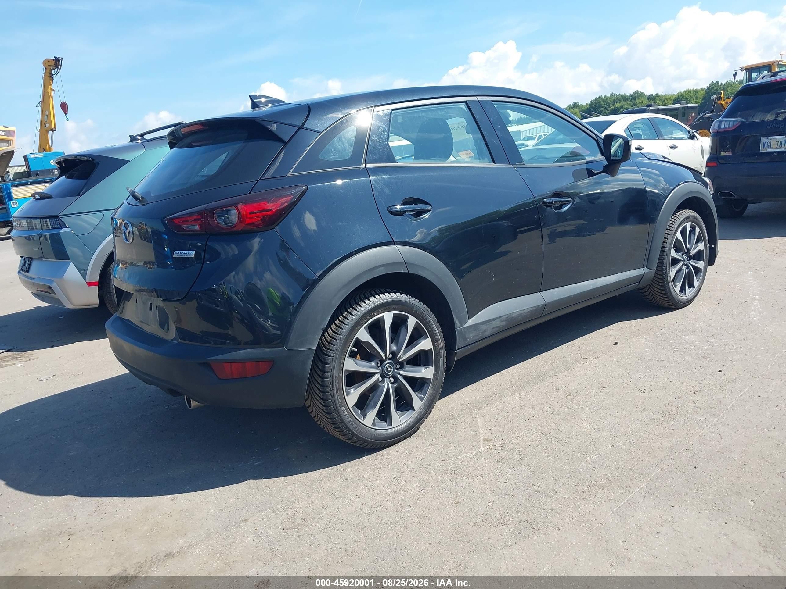 2019 Mazda Cx-3 VIN JM1DKFC71K0441890 IAAI salvage auction — Front End, Salvage (Ohio), sold $4,150 on 2026-09-08 (photo 4)