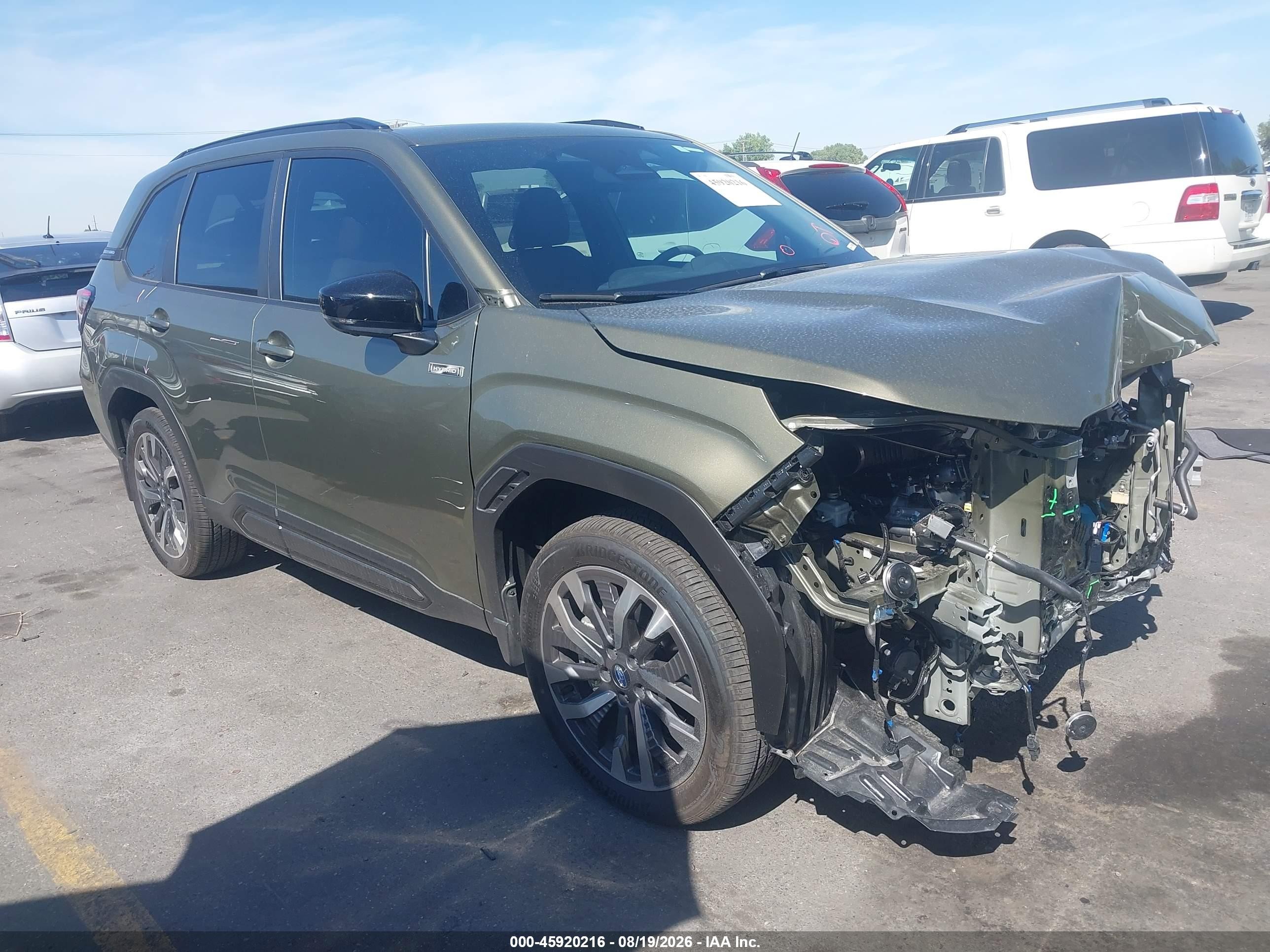 2025 Subaru Forester VIN JF2SLSTD1SH411486 — IAAI salvage auction photo