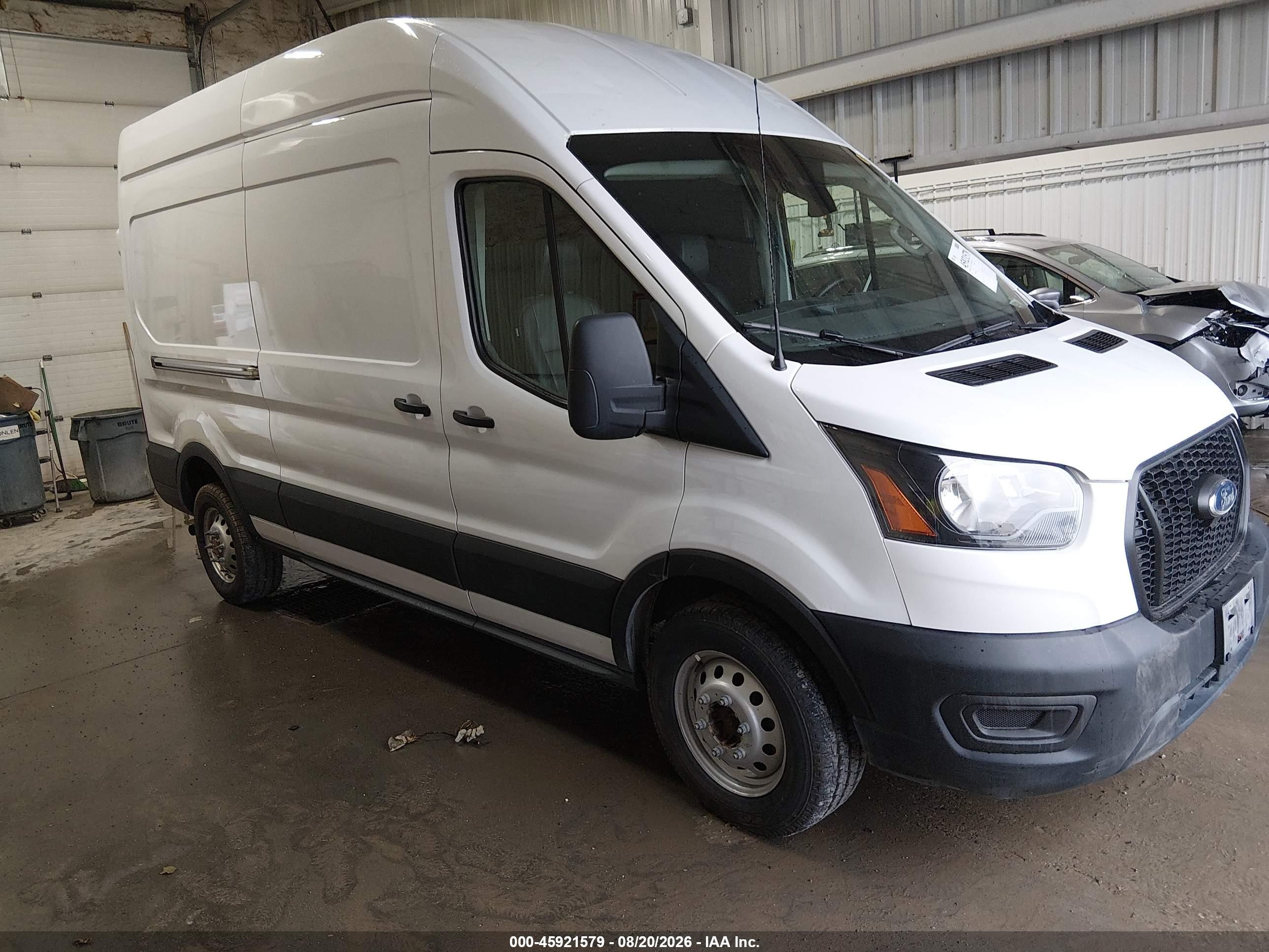 2022 Ford Transit VIN 1FTBR2X80NKA63813 IAAI salvage auction — Unknown, Enterprise Vehicles Clear Only (Alaska), sold $24,000 on 2026-08-23 (photo 1)
