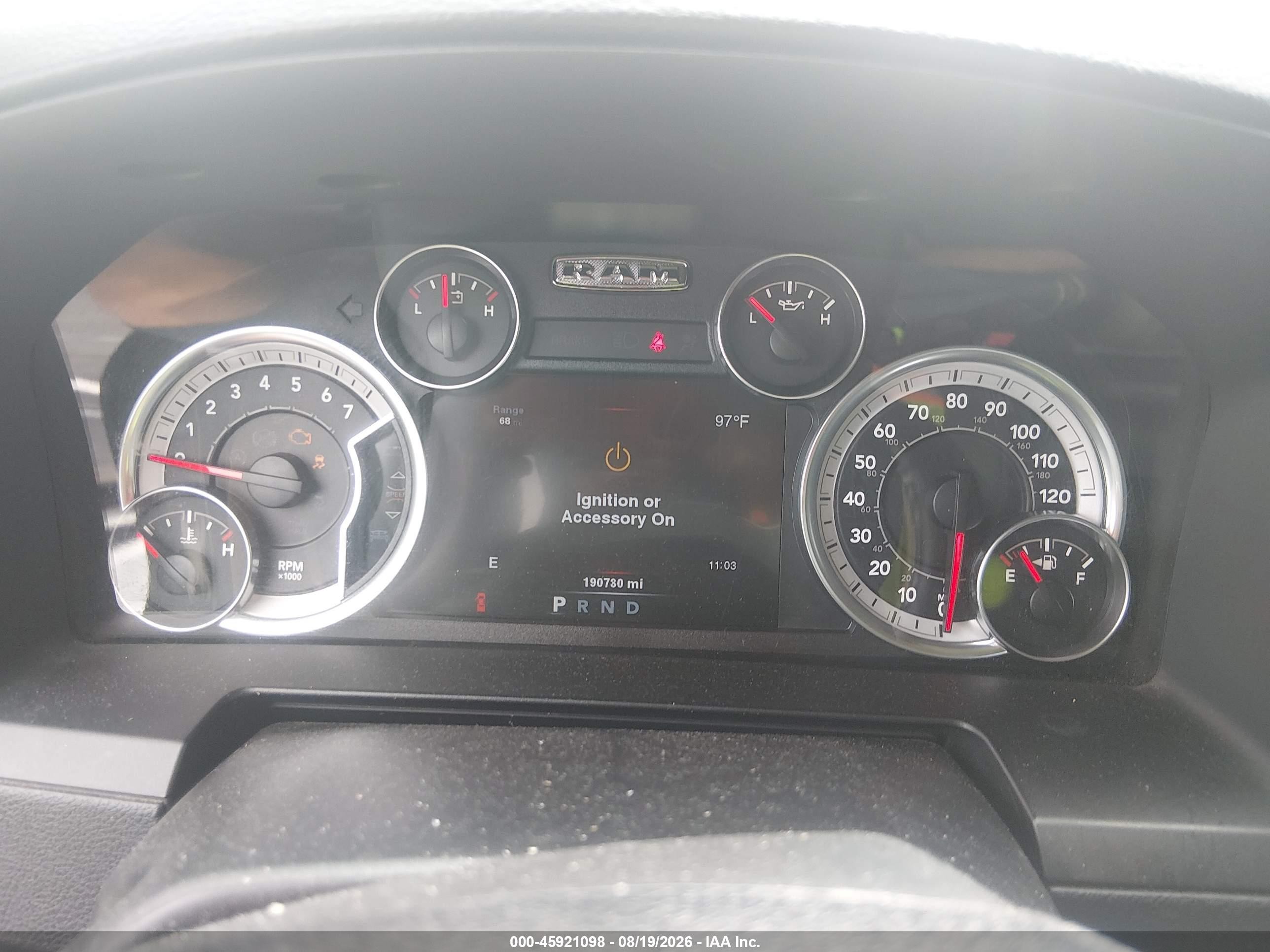 2013 Ram 1500 VIN 1C6RR7NT5DS646869 IAAI salvage auction — Side, Salvage (Tennessee), sold $3,050 on 2026-09-06 (photo 7)