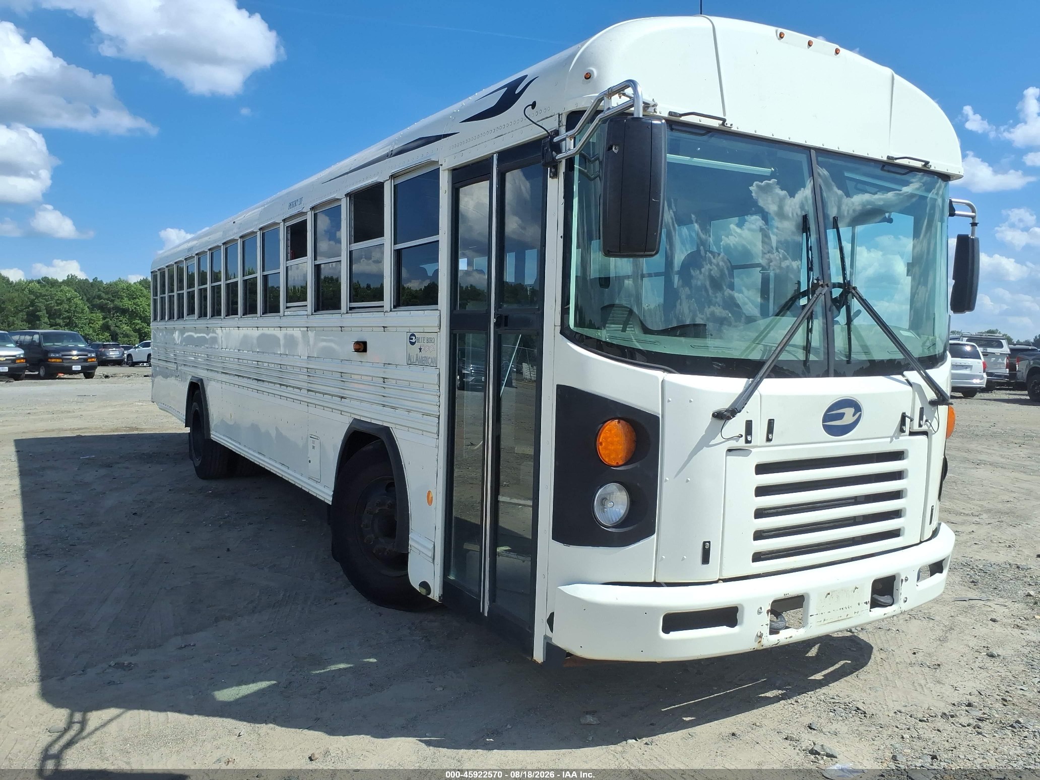 2016 Blue Bird School Bus / Transit Bus VIN 1BABLCPA9GF320046 — IAAI salvage auction photo