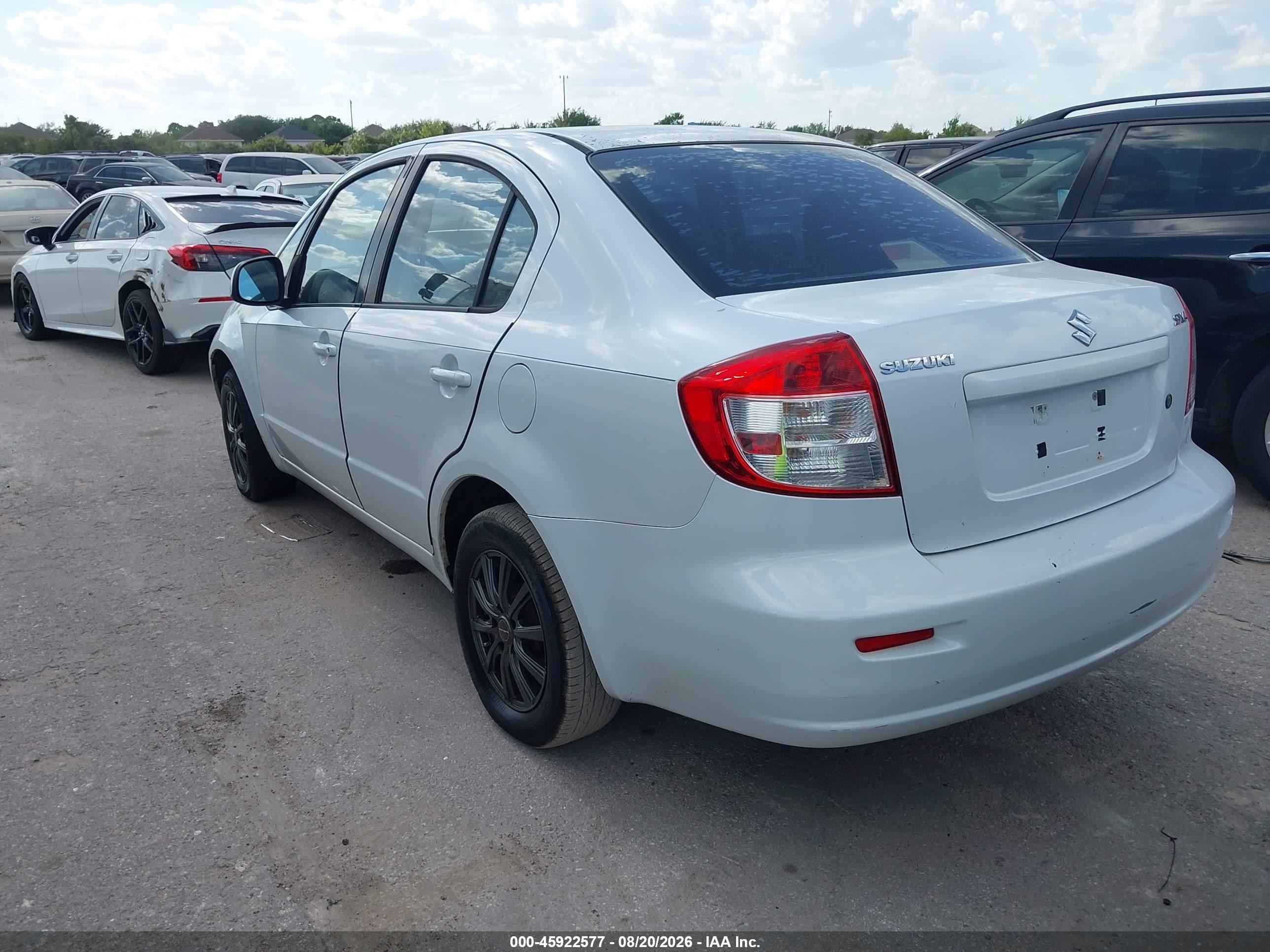 2012 Suzuki Sx4 VIN JS2YC5A38C6300554 IAAI salvage auction — Repossession, Original (Texas), sold $1,000 on 2026-09-18 (photo 3)