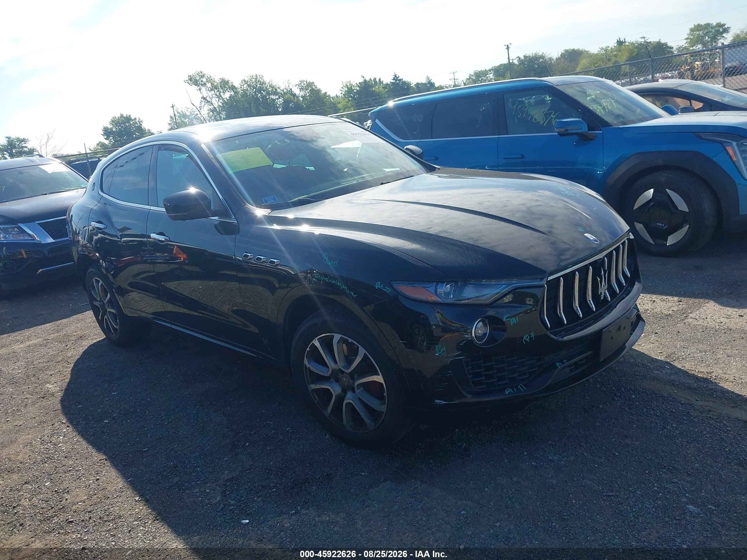 2019 Maserati Levante VIN ZN661XUA4KX317548 — IAAI salvage auction photo