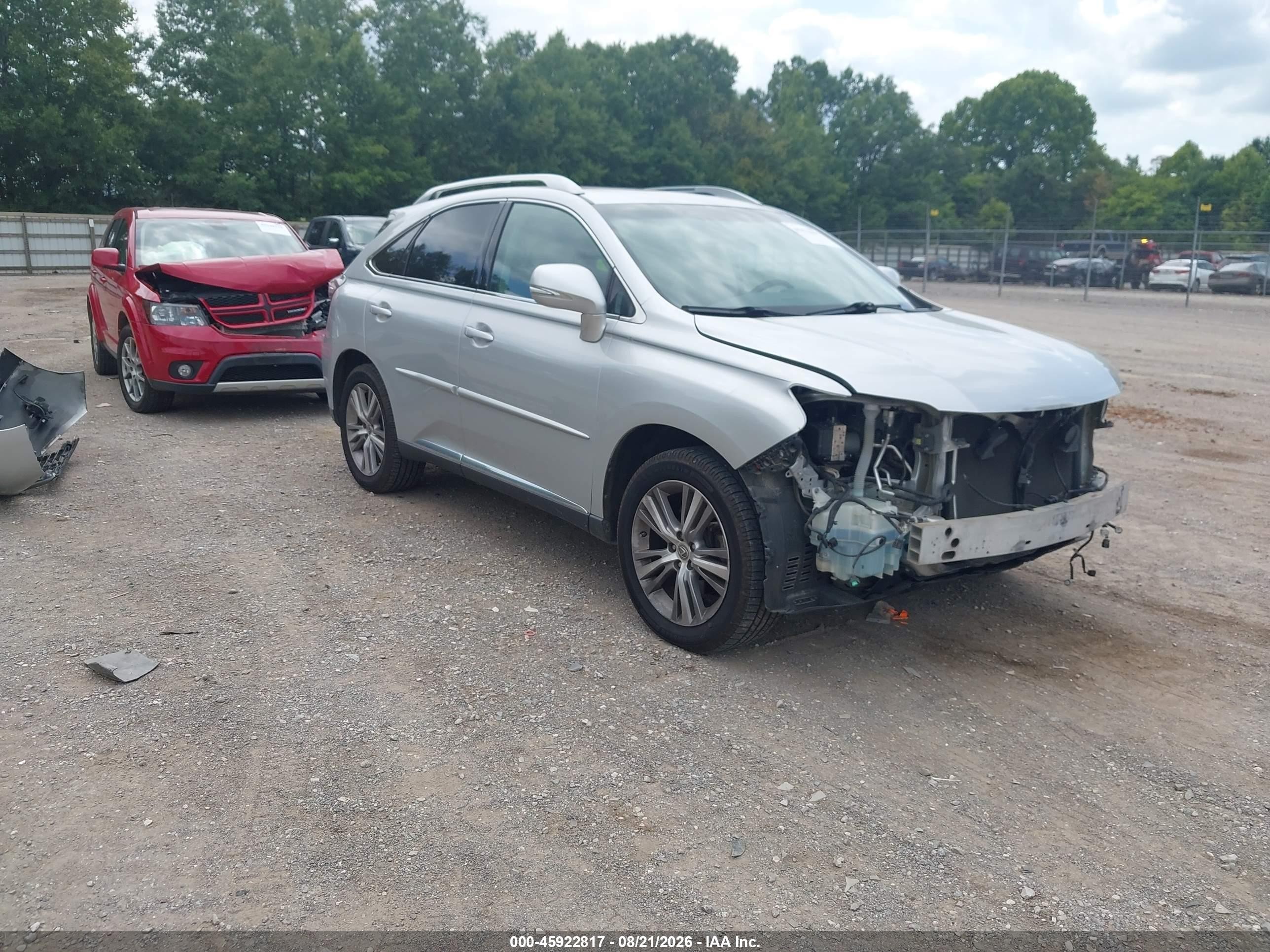 2015 Lexus RX 350 VIN 2T2ZK1BAXFC165772 — IAAI salvage auction photo