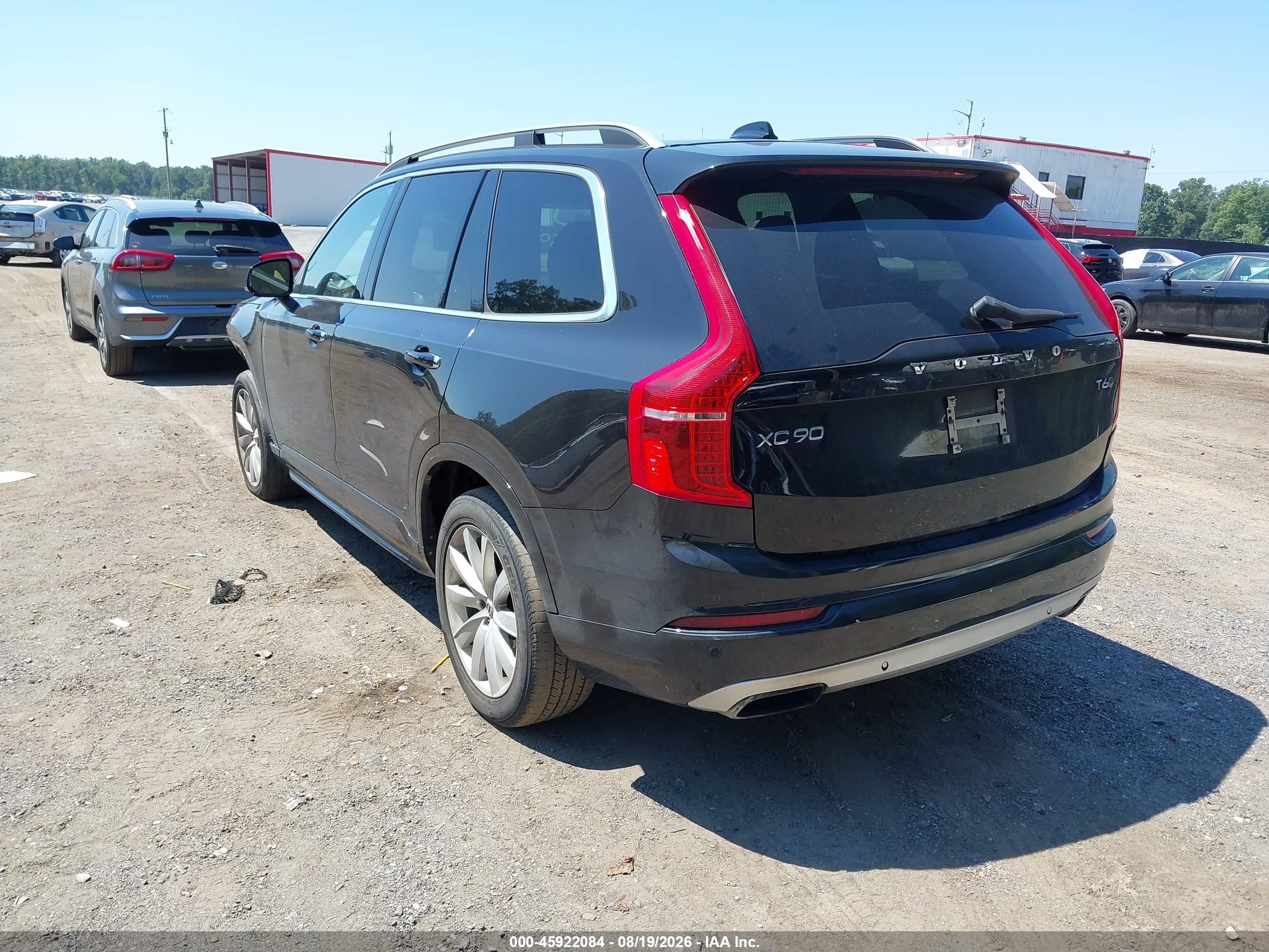 2016 Volvo Xc90 VIN YV4A22PK8G1058490 IAAI salvage auction — Unknown, Salvage - Greater Than 75% (Maryland), sold $2,000 on 2026-09-13 (photo 3)