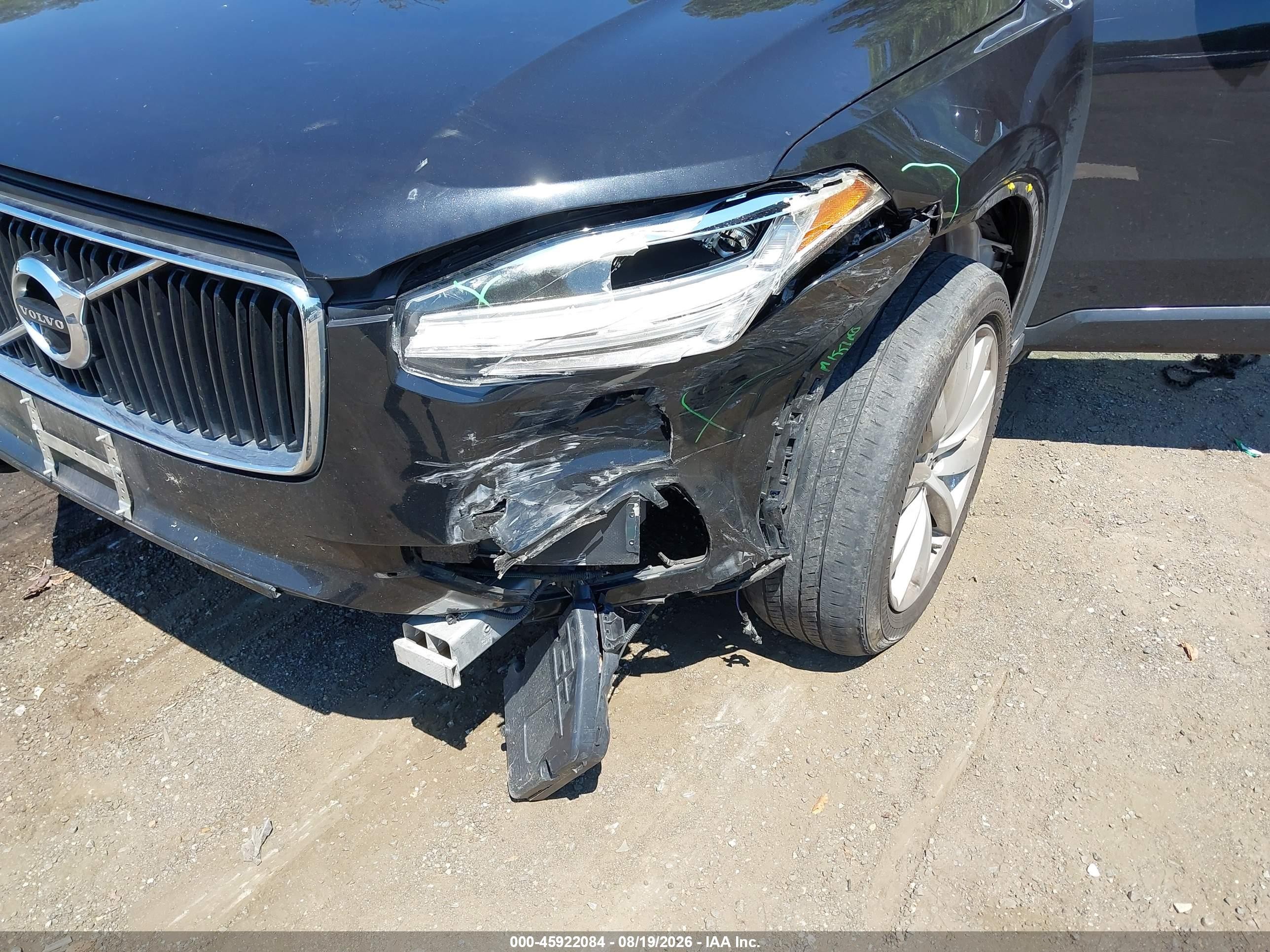 2016 Volvo Xc90 VIN YV4A22PK8G1058490 IAAI salvage auction — Unknown, Salvage - Greater Than 75% (Maryland), sold $2,000 on 2026-09-13 (photo 6)