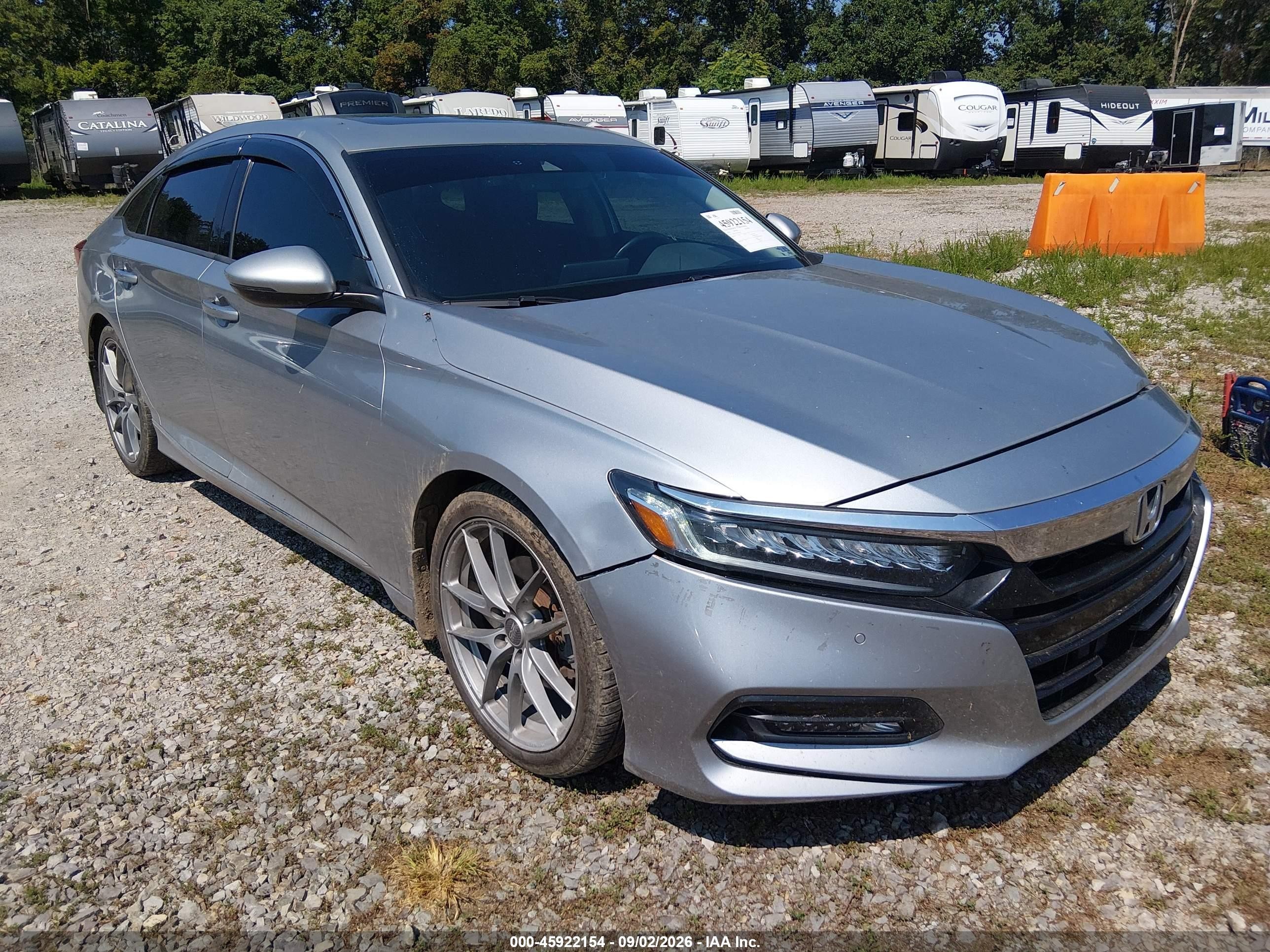 2018 Honda Accord VIN 1HGCV2F91JA021405 — IAAI salvage auction photo