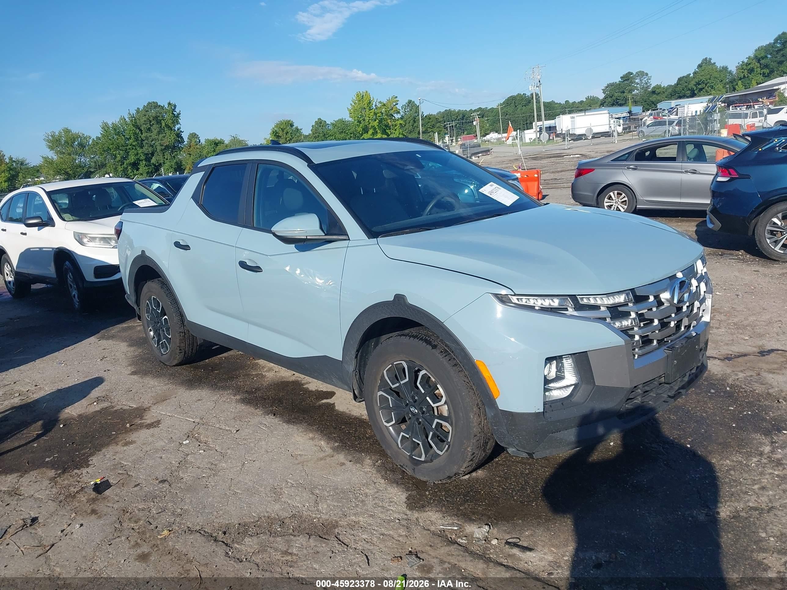 2023 Hyundai Santa Cruz VIN 5NTJCDAE8PH073841 — IAAI salvage auction photo