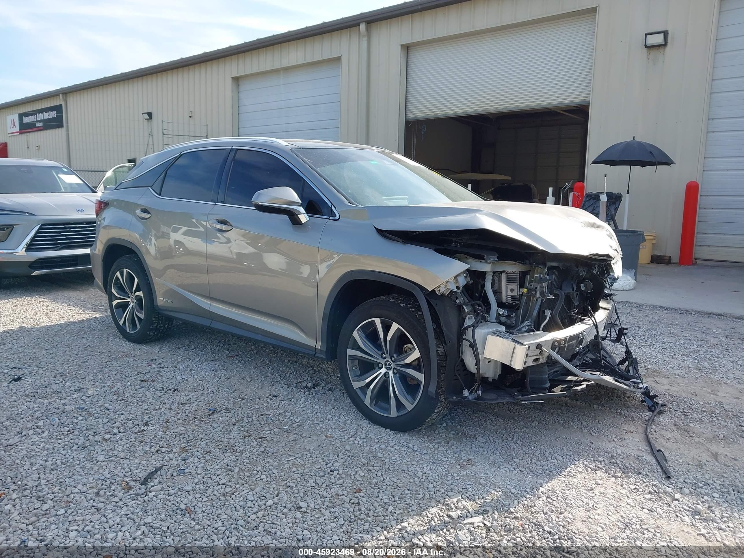 2022 Lexus RX 450h VIN 2T2HGMDA5NC088299 — IAAI salvage auction photo
