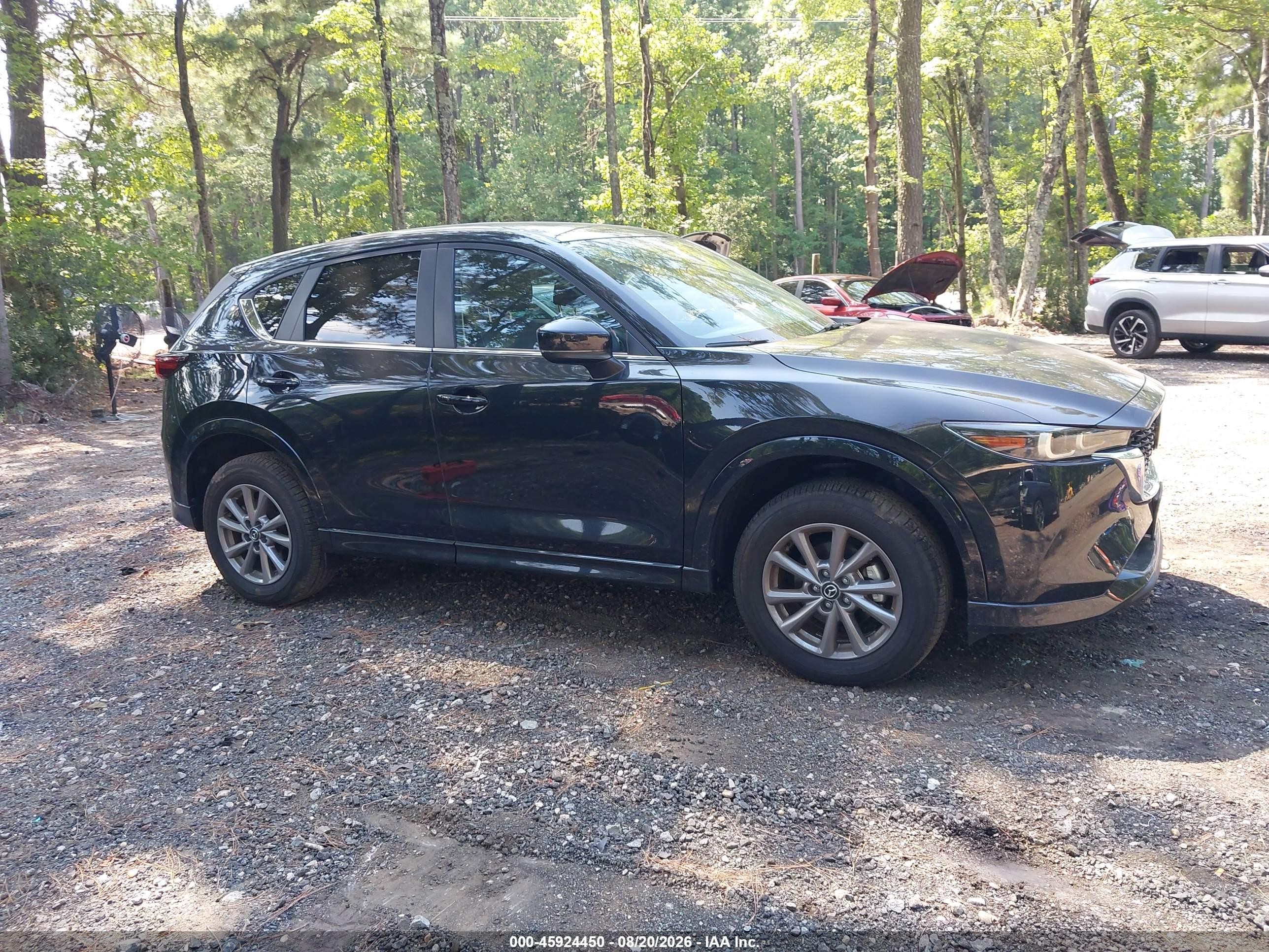2025 Mazda CX-5 VIN JM3KFBCL1S0650572 — IAAI salvage auction photo