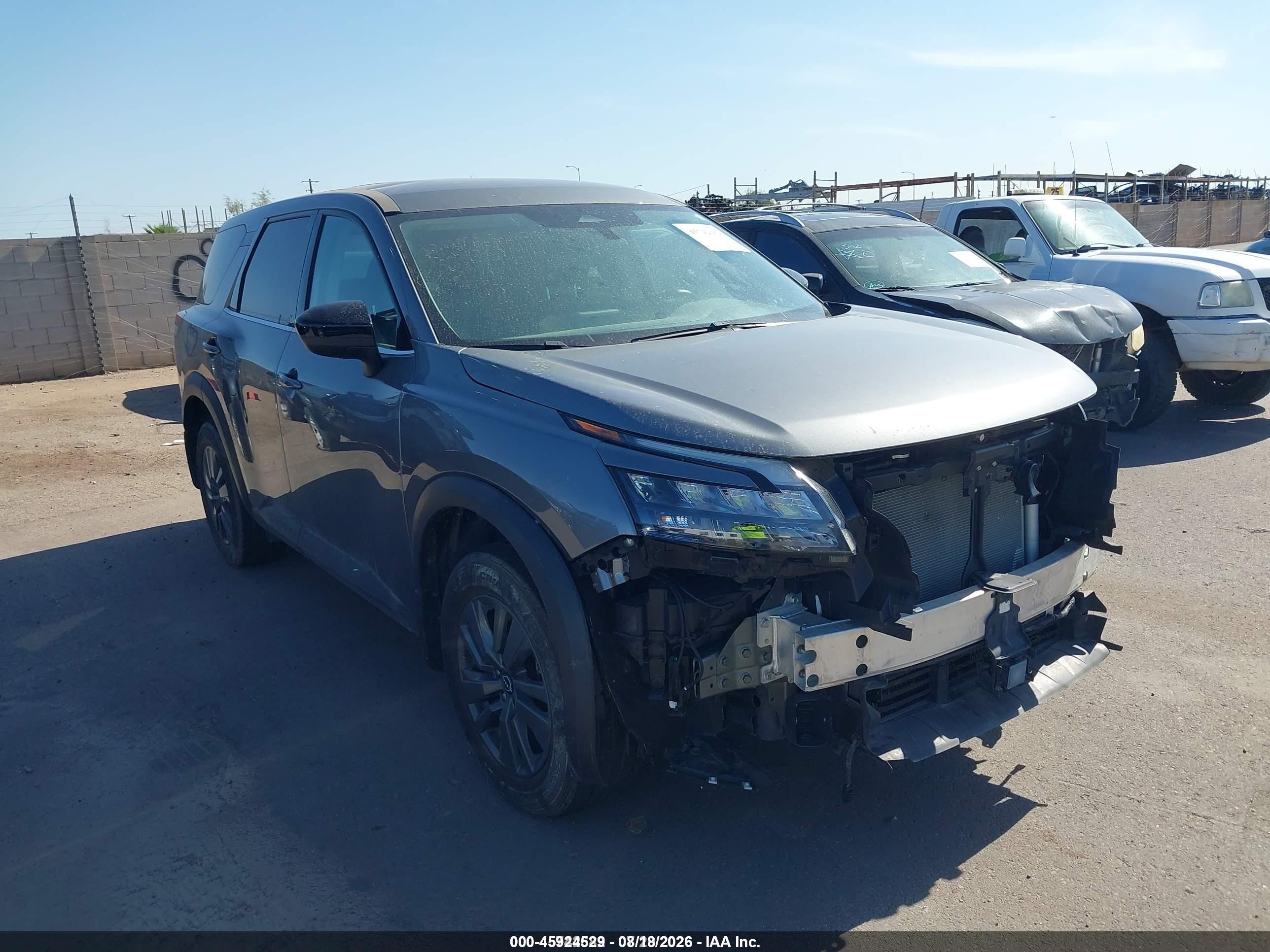 2024 Nissan Pathfinder VIN 5N1DR3AA9RC266494 — IAAI salvage auction photo