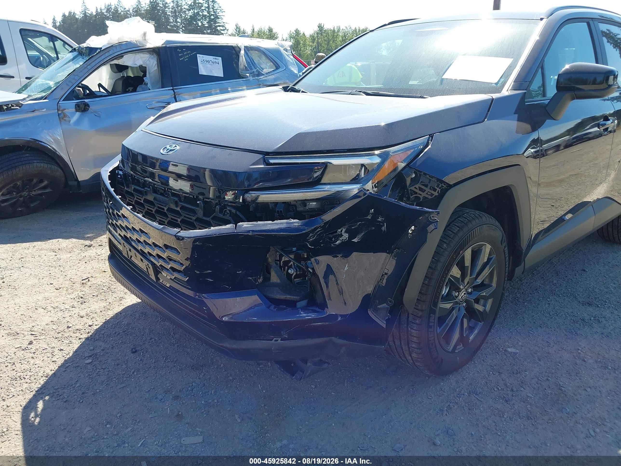 2026 Toyota Rav 4 VIN 2T36CRAV3TW013101 IAAI salvage auction — Front End, Enterprise Vehicles Clear Only (California), sold $34,500 on 2026-09-03 (photo 6)