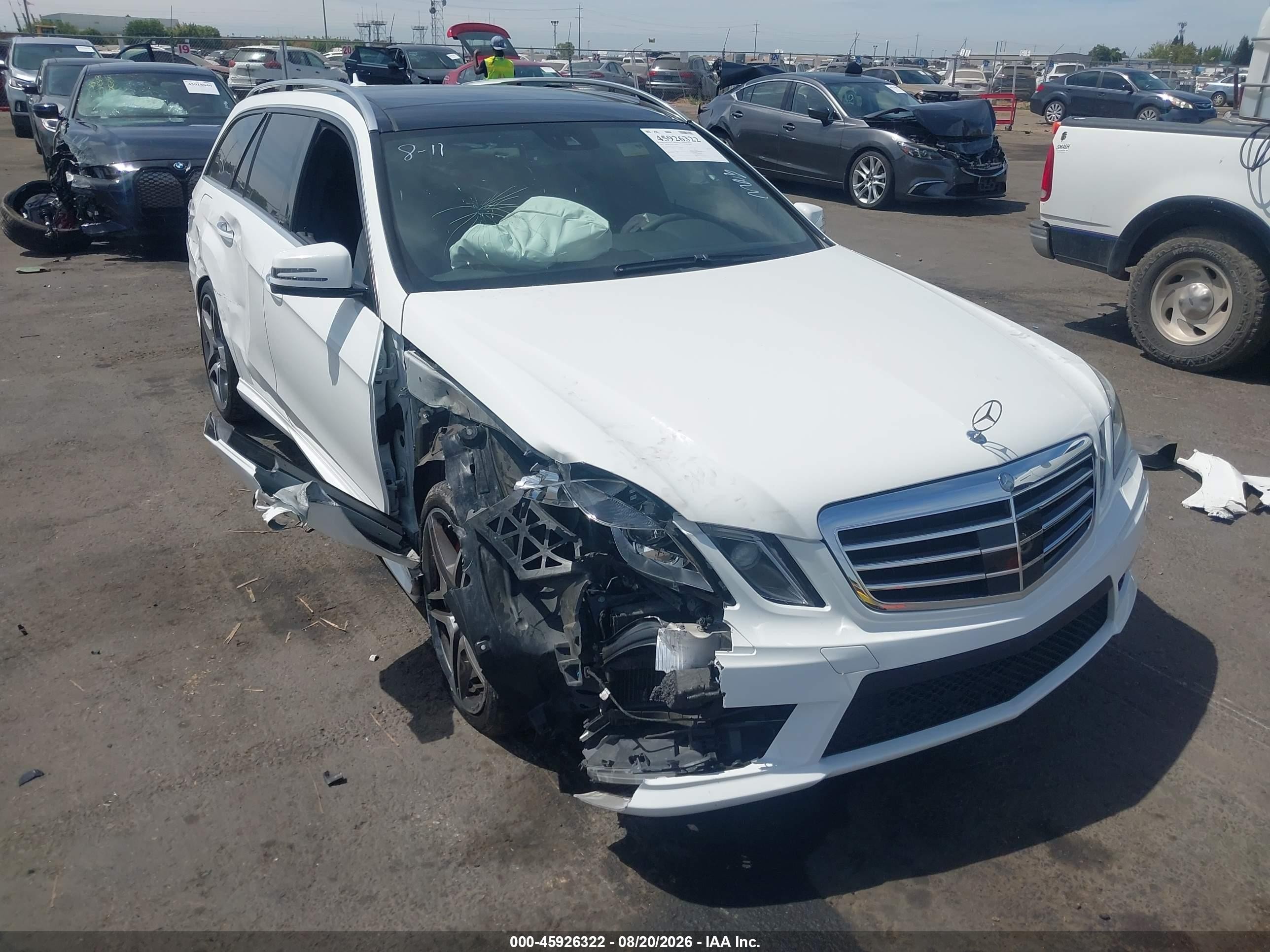 2013 Mercedes-Benz E-Class VIN WDDHH7EB1DA716457 — IAAI salvage auction photo