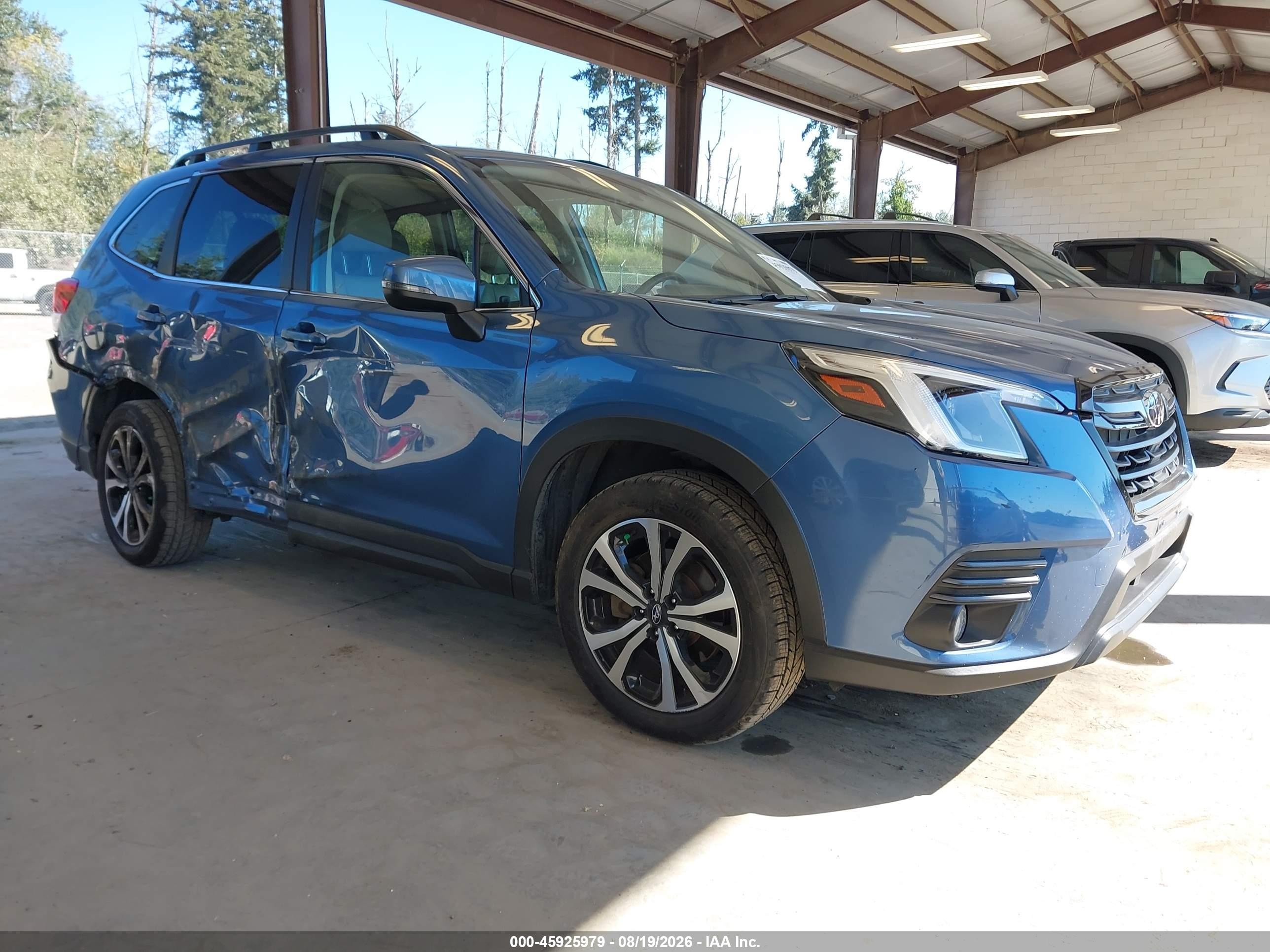 2023 Subaru Forester VIN JF2SKANC9PH534056 — IAAI salvage auction photo