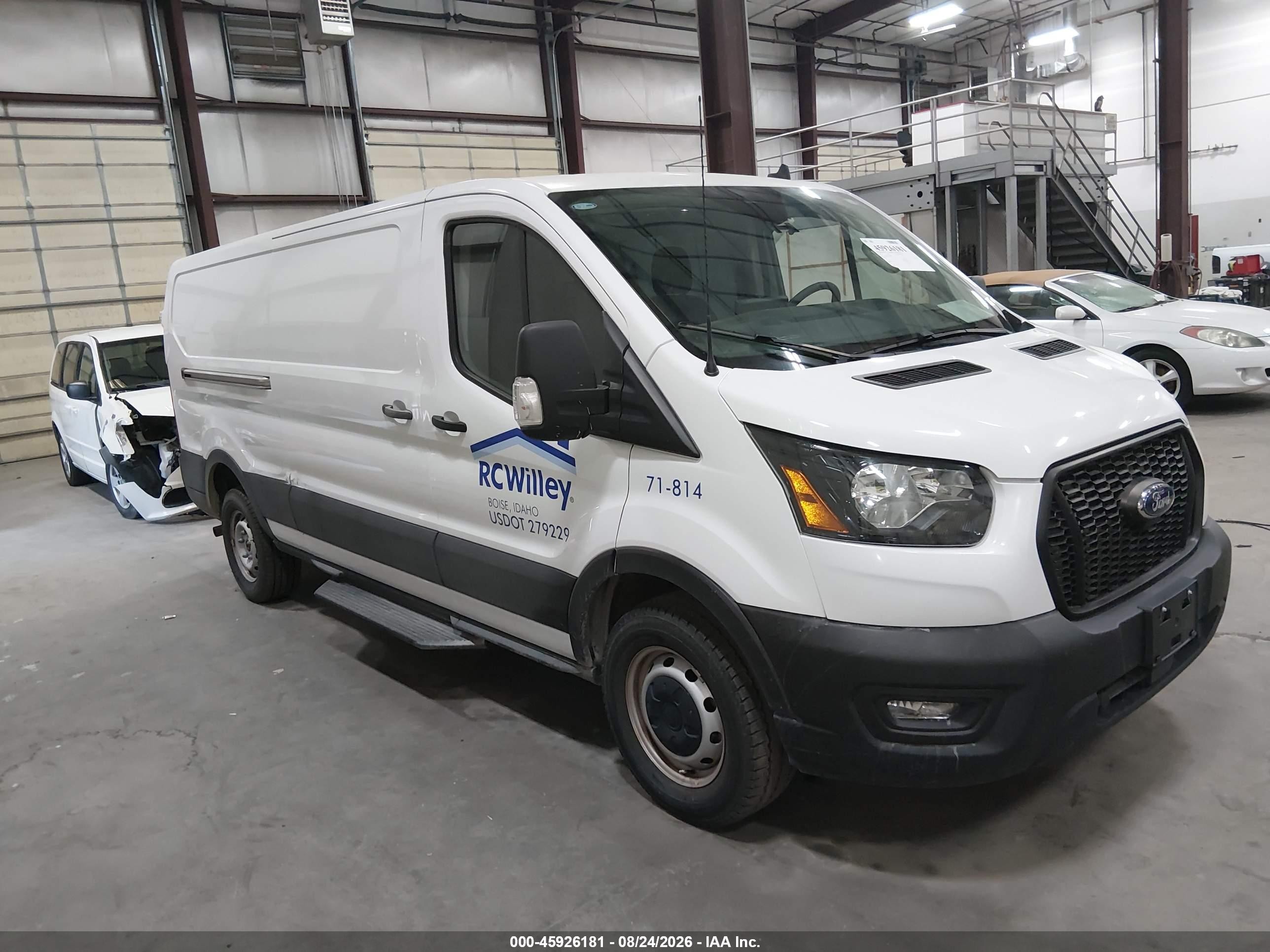 2023 Ford Transit-250 VIN 1FTBR1Y89PKC07483 — IAAI salvage auction photo