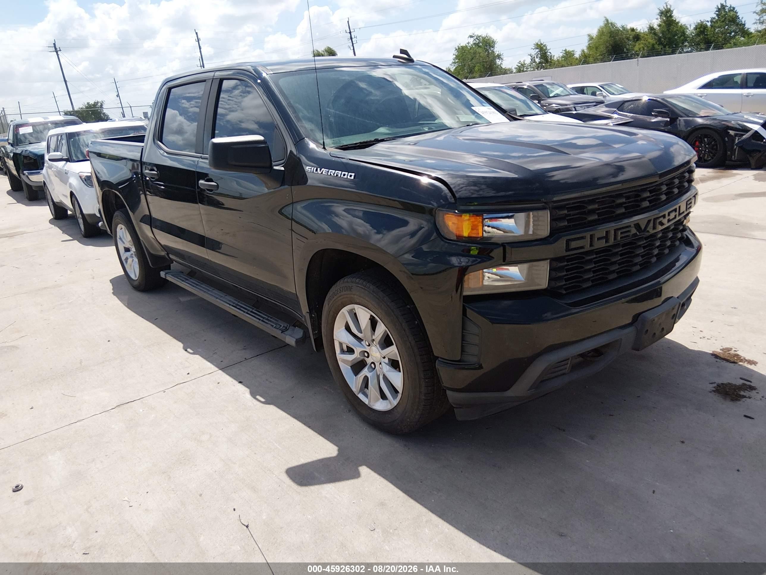 2019 Chevrolet Silverado 1500 VIN 3GCPWBEH1KG195368 — IAAI salvage auction photo