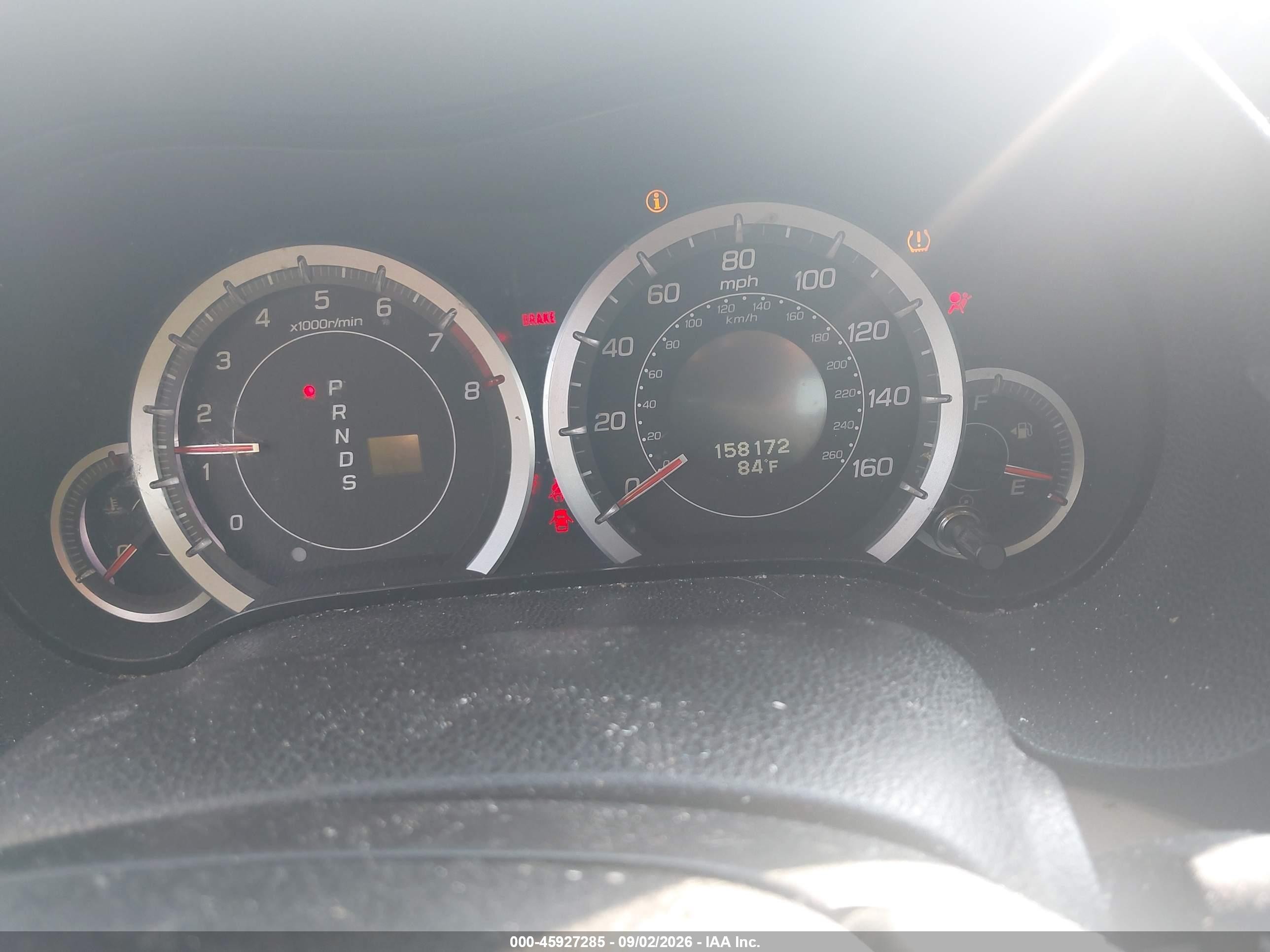 2009 Acura TSX VIN JH4CU26609C001054 IAAI salvage auction — Normal Wear, Repossession Paperwork (Georgia), sold $1,550 on 2026-09-30 (photo 7)