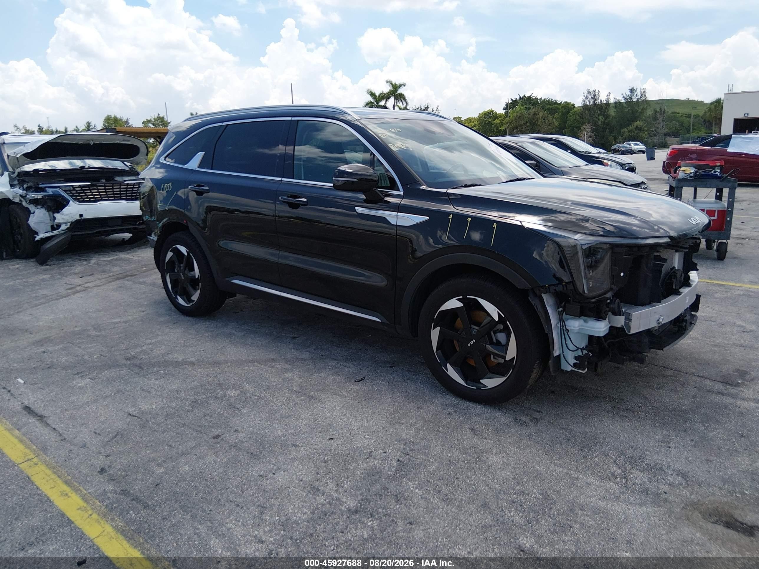 2026 Kia Sorento Hybrid VIN KNDRH4JGXT5468425 — IAAI salvage auction photo