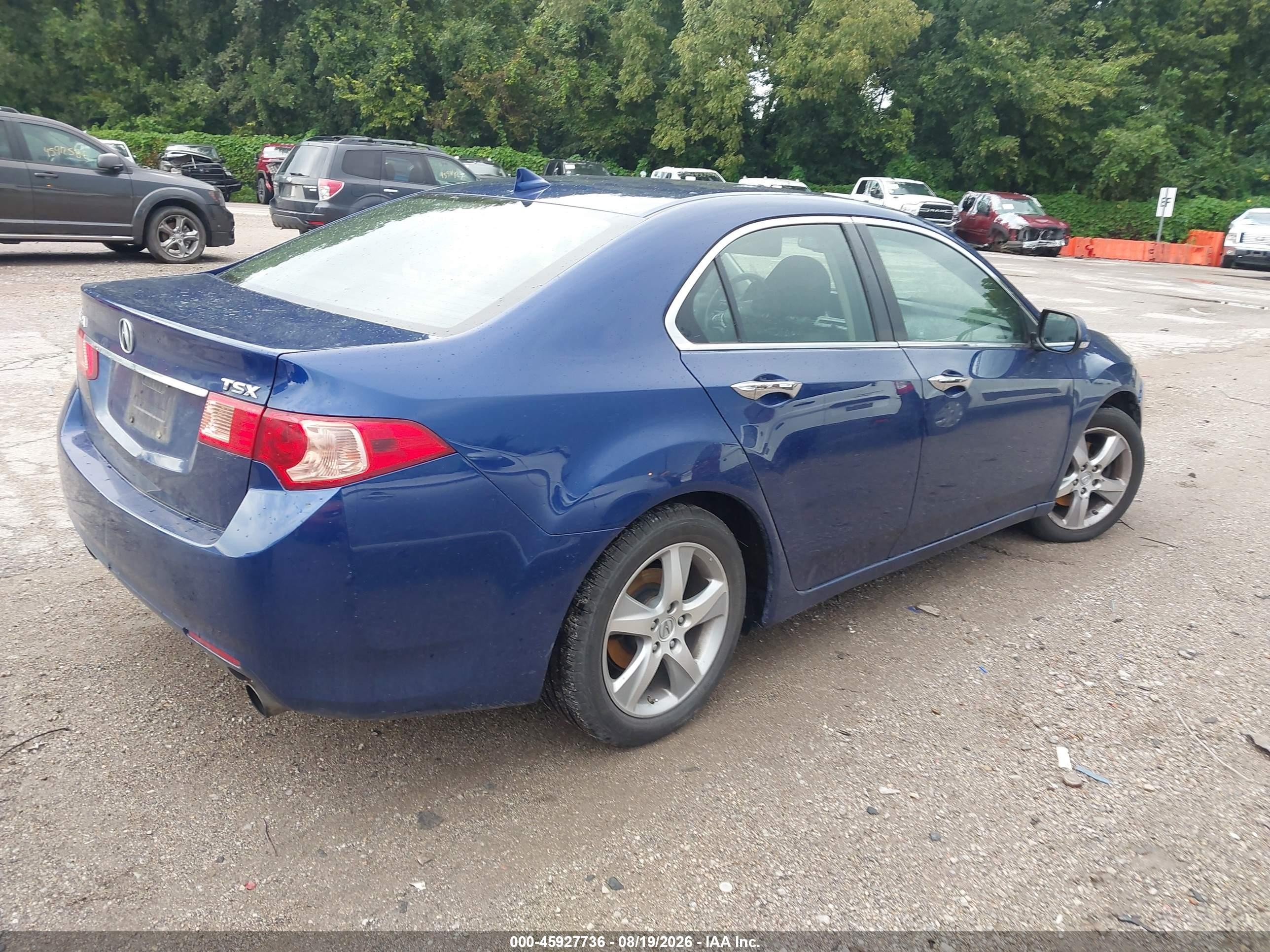 2012 Acura Tsx VIN JH4CU2F60CC009470 IAAI salvage auction — Normal Wear, Clear (Missouri), sold $1,125 on 2026-09-18 (photo 4)