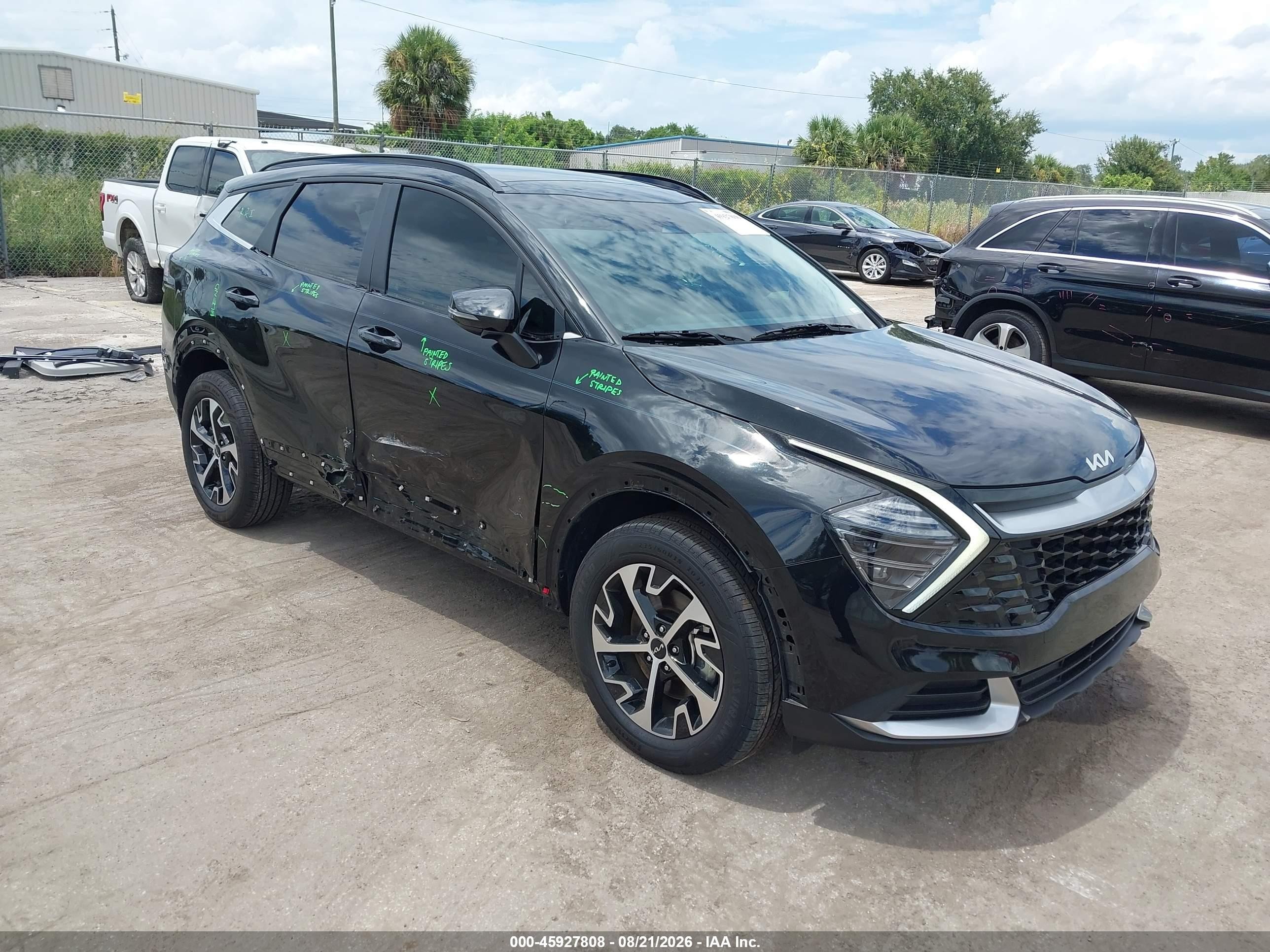 2025 Kia Sportage Hybrid VIN KNDPVCDG7S7217936 — IAAI salvage auction photo
