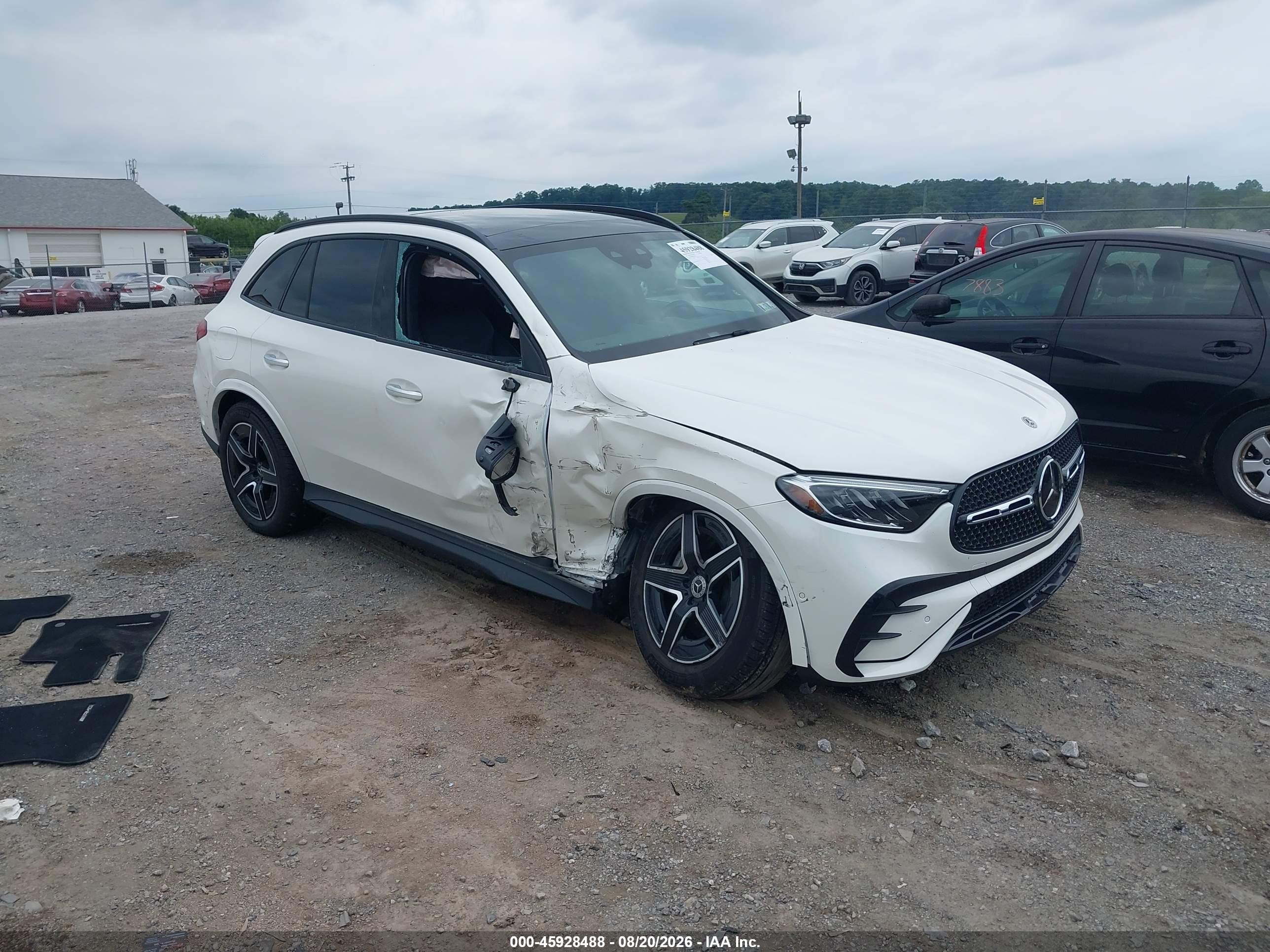 2023 Mercedes-Benz GLC-Class VIN W1NKM4HB8PF052891 — IAAI salvage auction photo