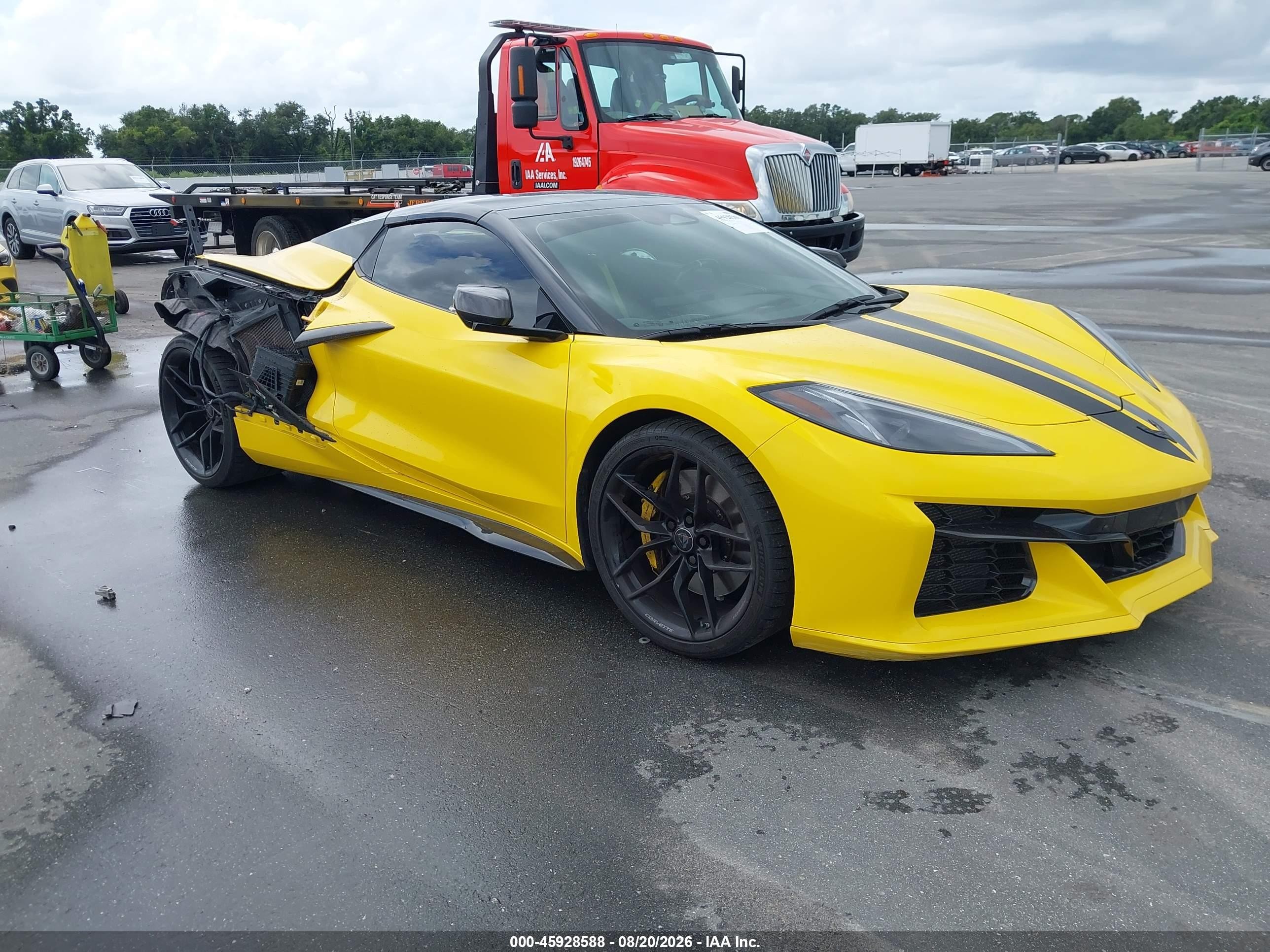 2025 Chevrolet Corvette VIN 1G1YF3D30S5605156 — IAAI salvage auction photo