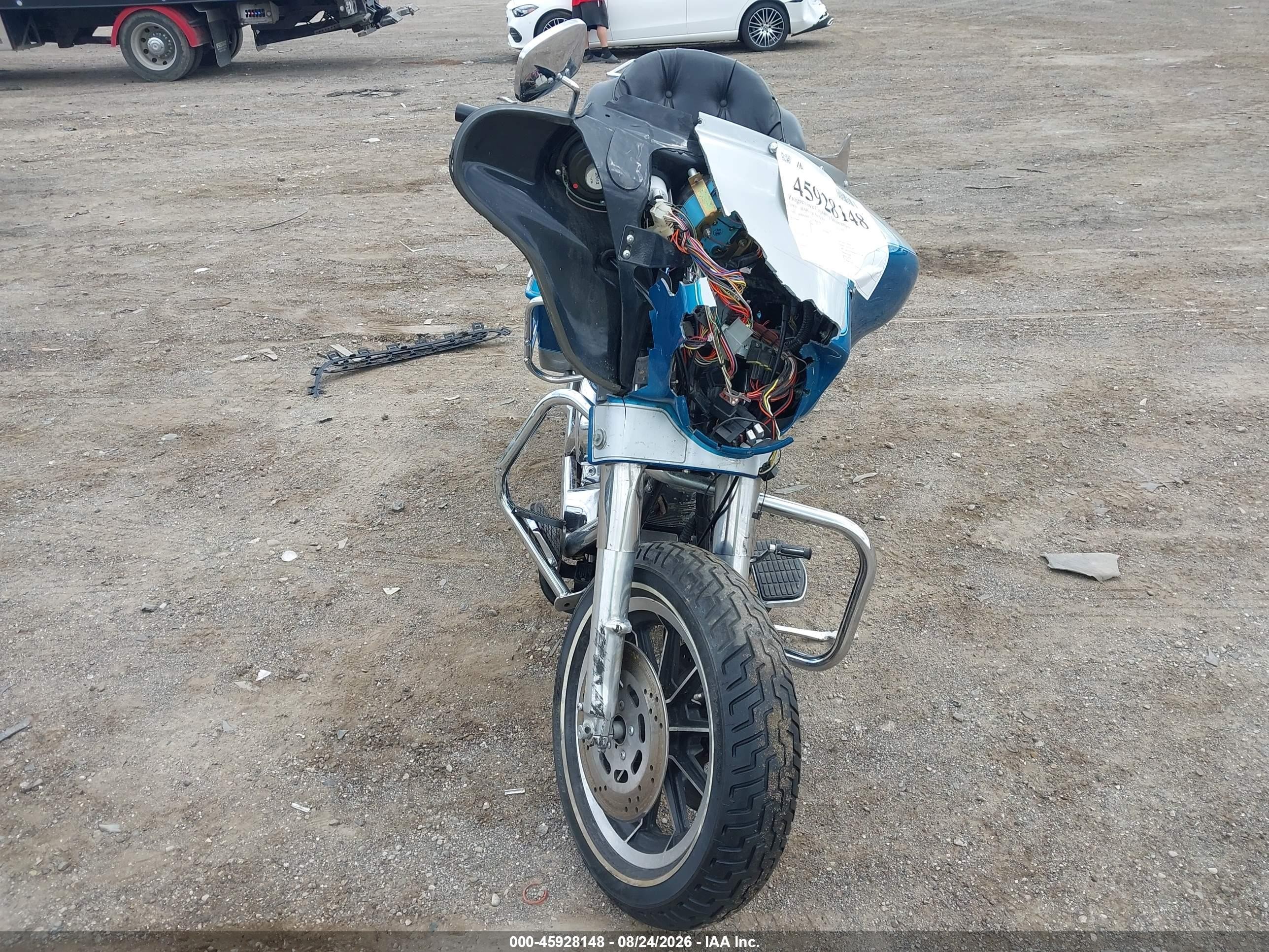 1995 Harley-davidson Electra glide VIN 1HD1DJL1XSY501306 IAAI salvage auction — Front End, Clear (Michigan), sold $750 on 2026-09-14 (photo 5)