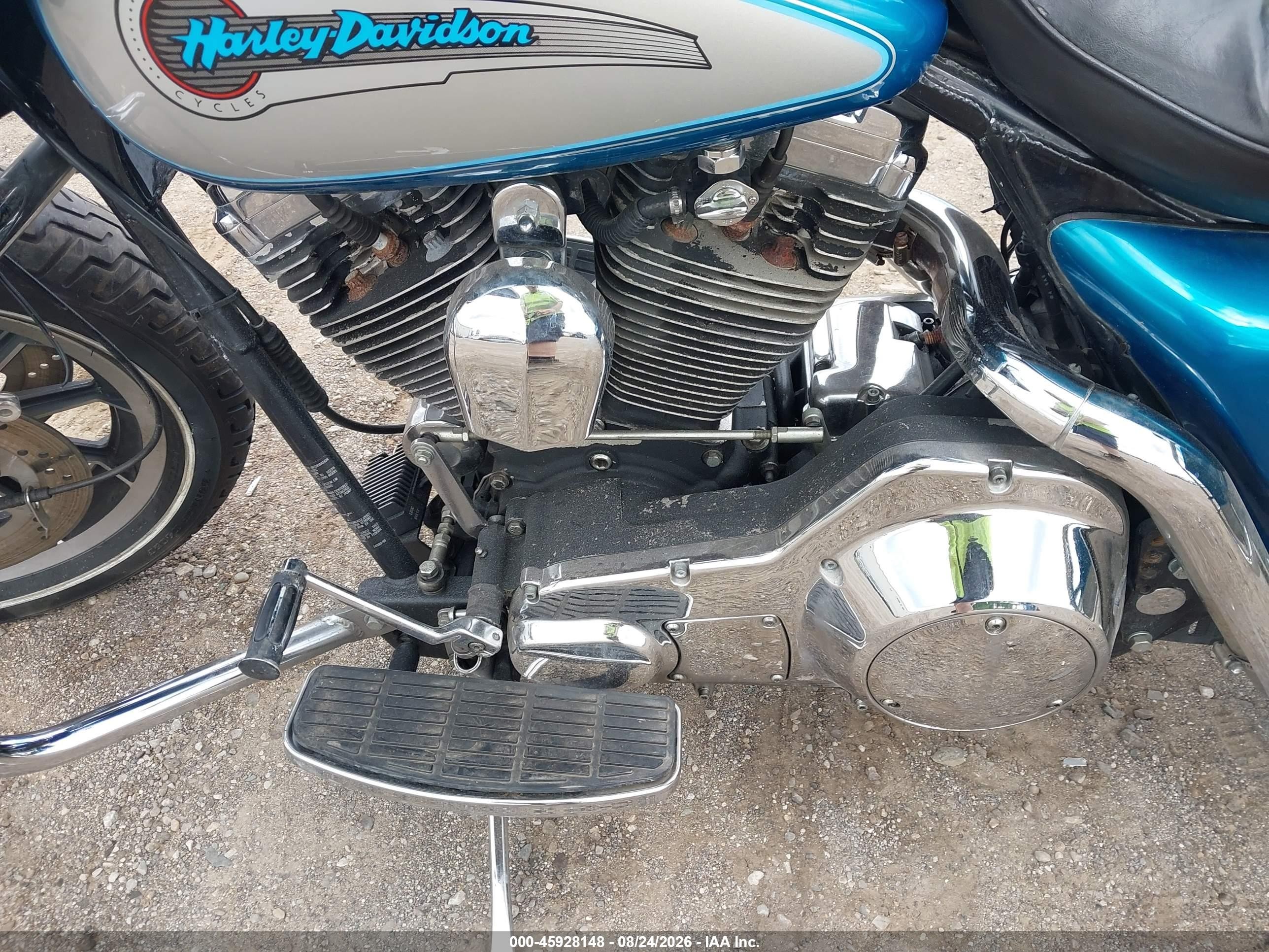 1995 Harley-davidson Electra glide VIN 1HD1DJL1XSY501306 IAAI salvage auction — Front End, Clear (Michigan), sold $750 on 2026-09-14 (photo 9)