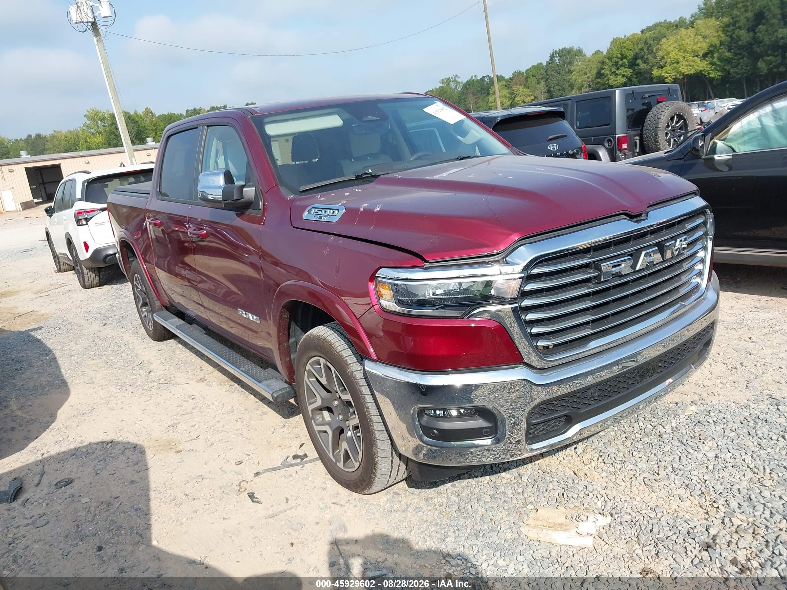 2025 Ram 1500 VIN 1C6SRFJP0SN599265 — IAAI salvage auction photo