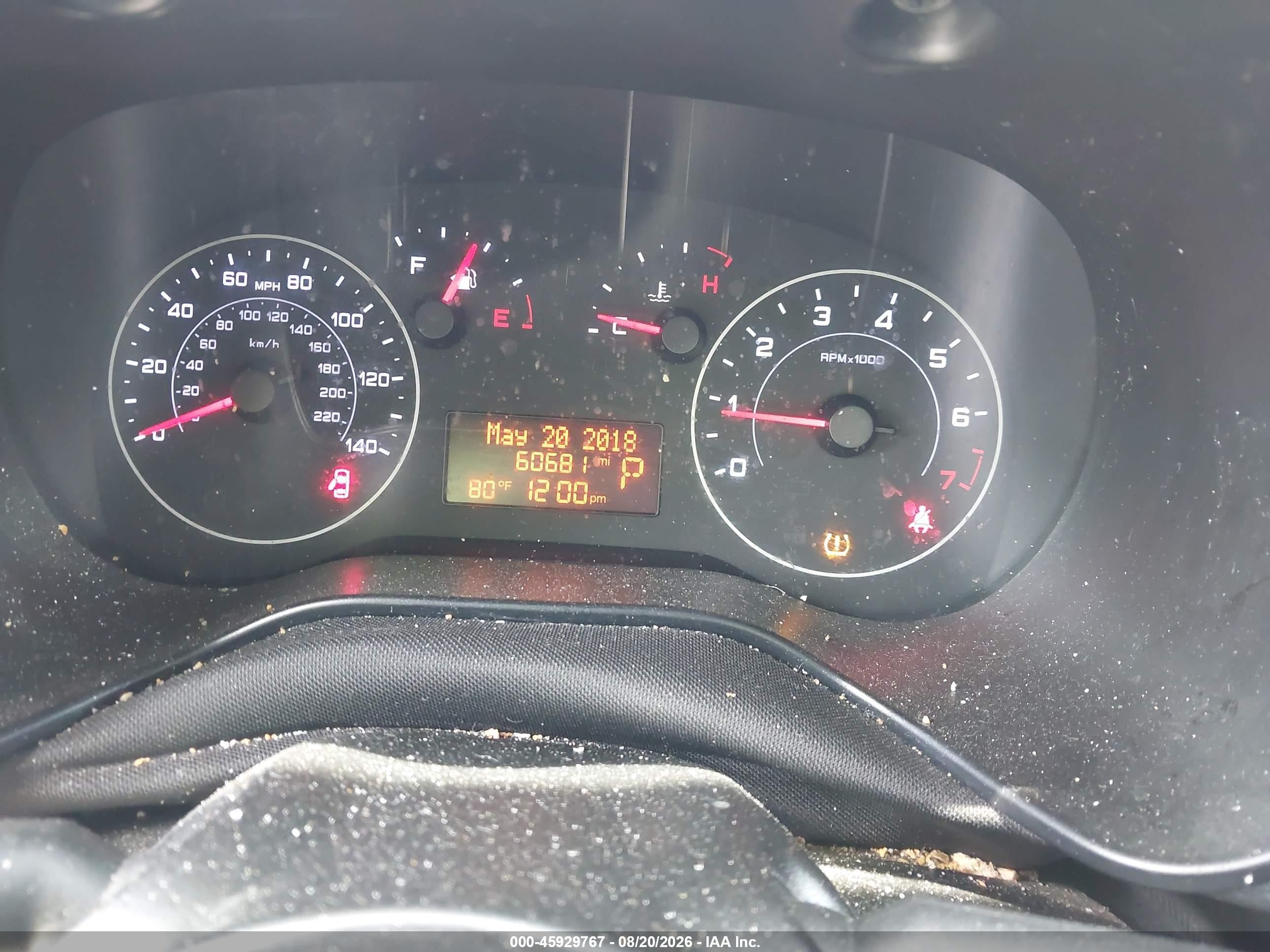 2022 Ram ProMaster City VIN ZFBHRFAB5N6Y37149 IAAI salvage auction — Biohazard/Chemical, Salvage (California), sold $4,050 on 2026-09-19 (photo 7)