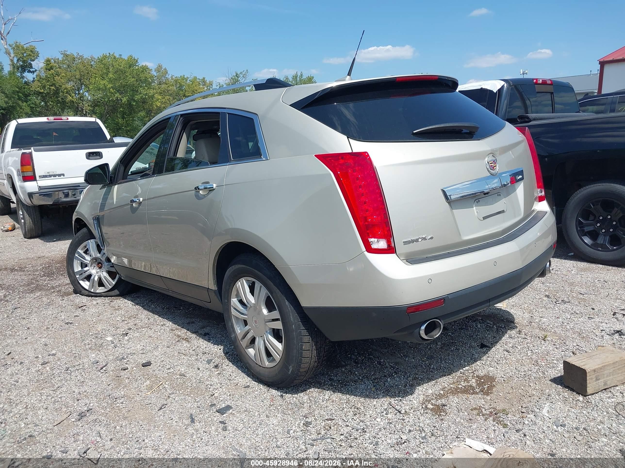 2014 Cadillac SRX VIN 3GYFNEE30ES651618 IAAI salvage auction — Unknown, Clear (Indiana), sold $4,800 on 2026-09-21 (photo 3)